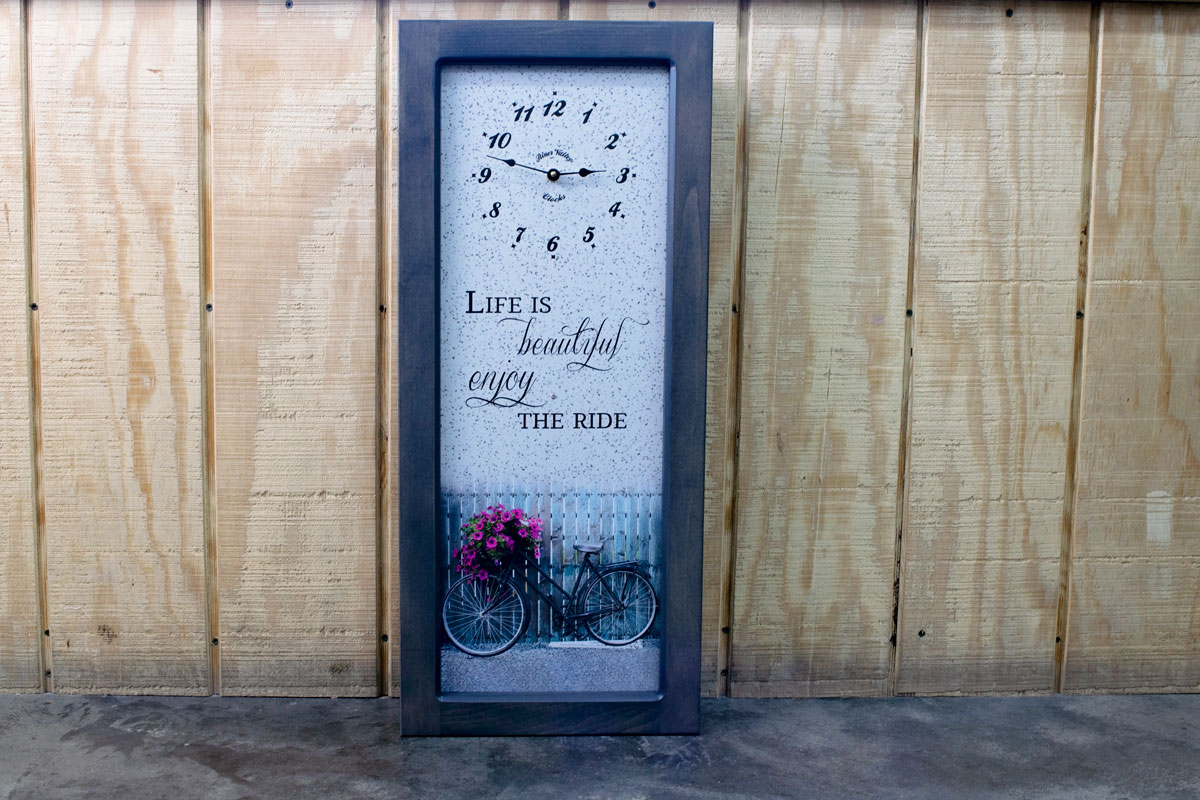 Life Is Beautiful Clock