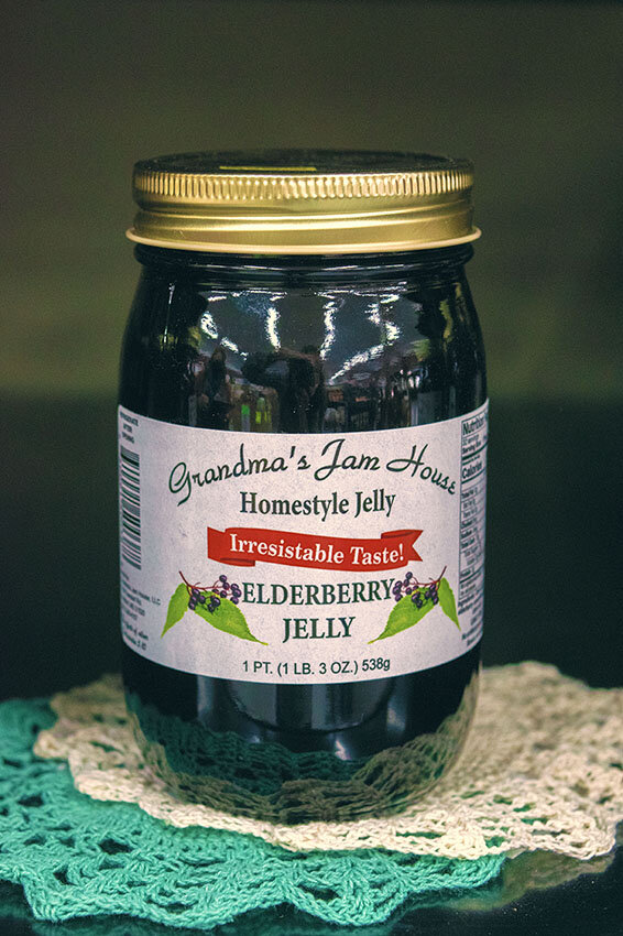Grandma's Jam House Elderberry Jelly