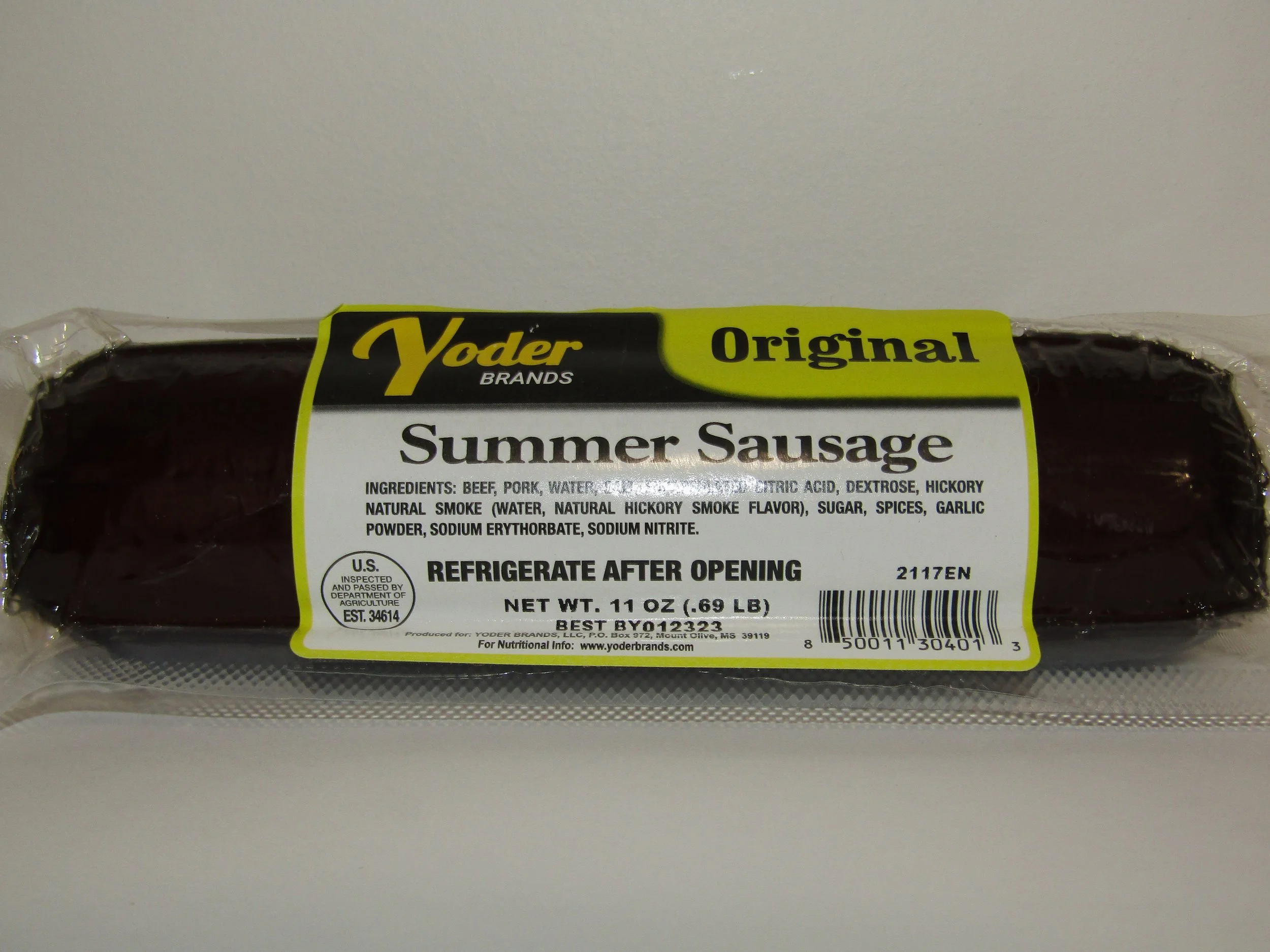 Yoder Original Summer Sausage