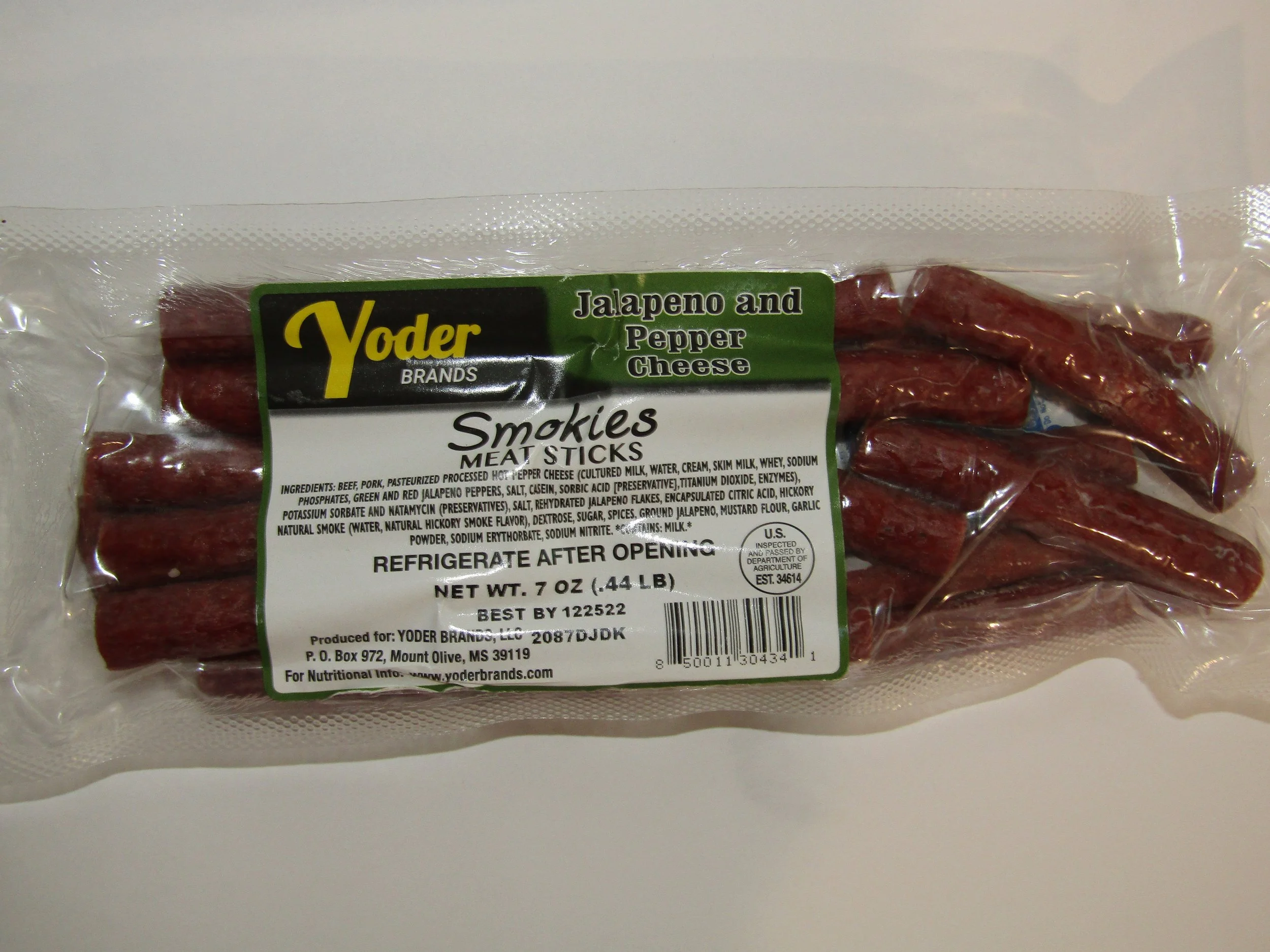 Jalapeno & Pepper Cheese Sticks