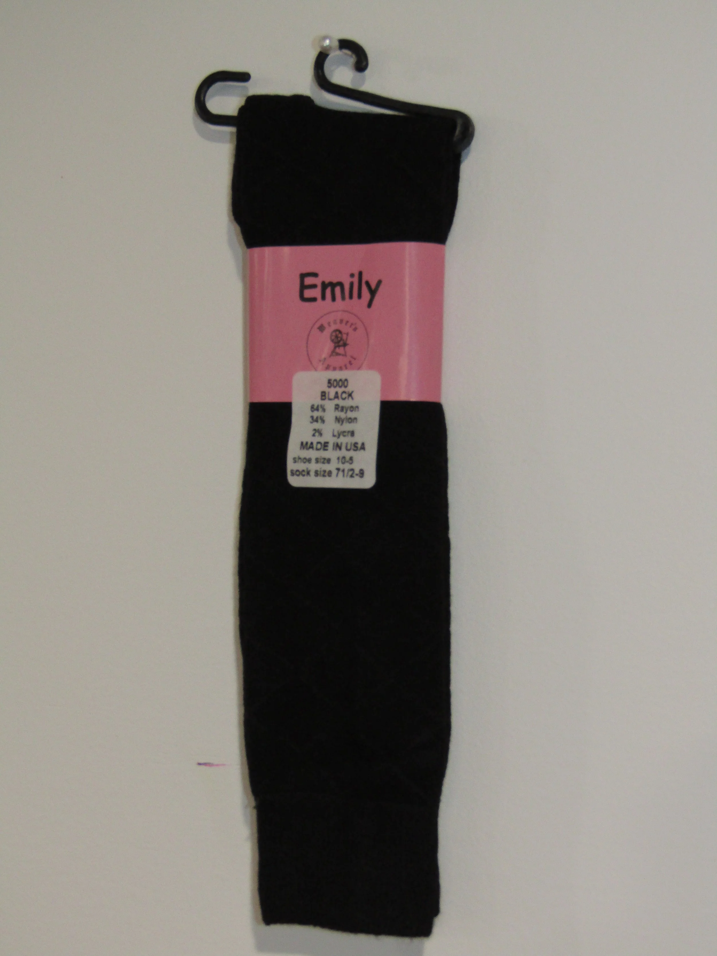 "Emily" Black Sock 5000