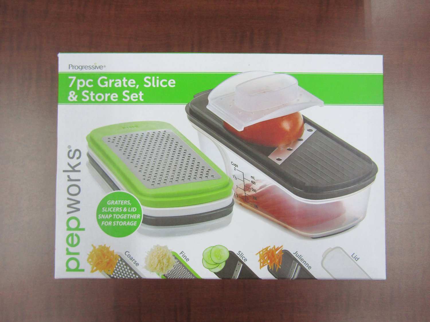 Prepworks Grate, Slice & Store Set