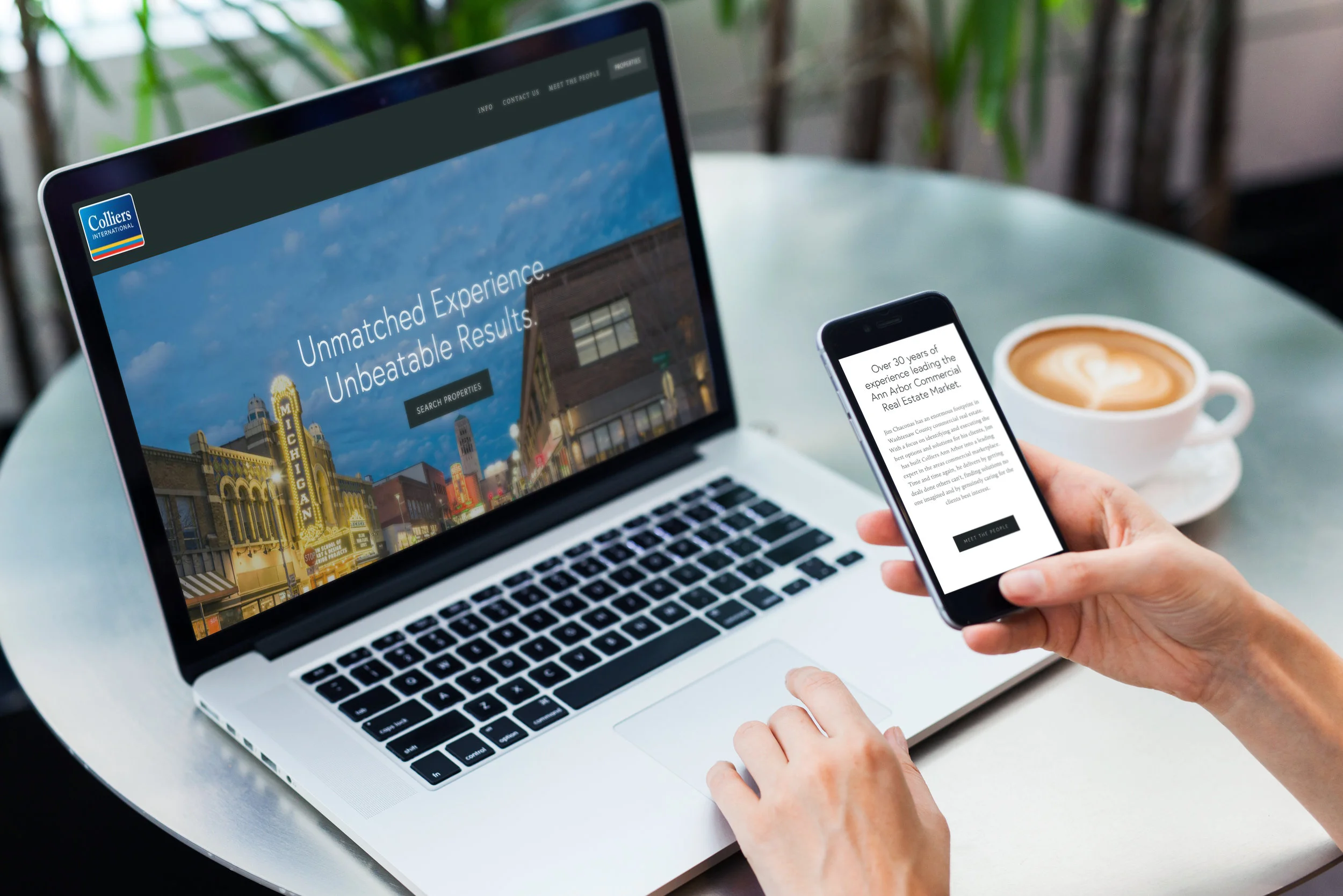 Colliers Ann Arbor Website
