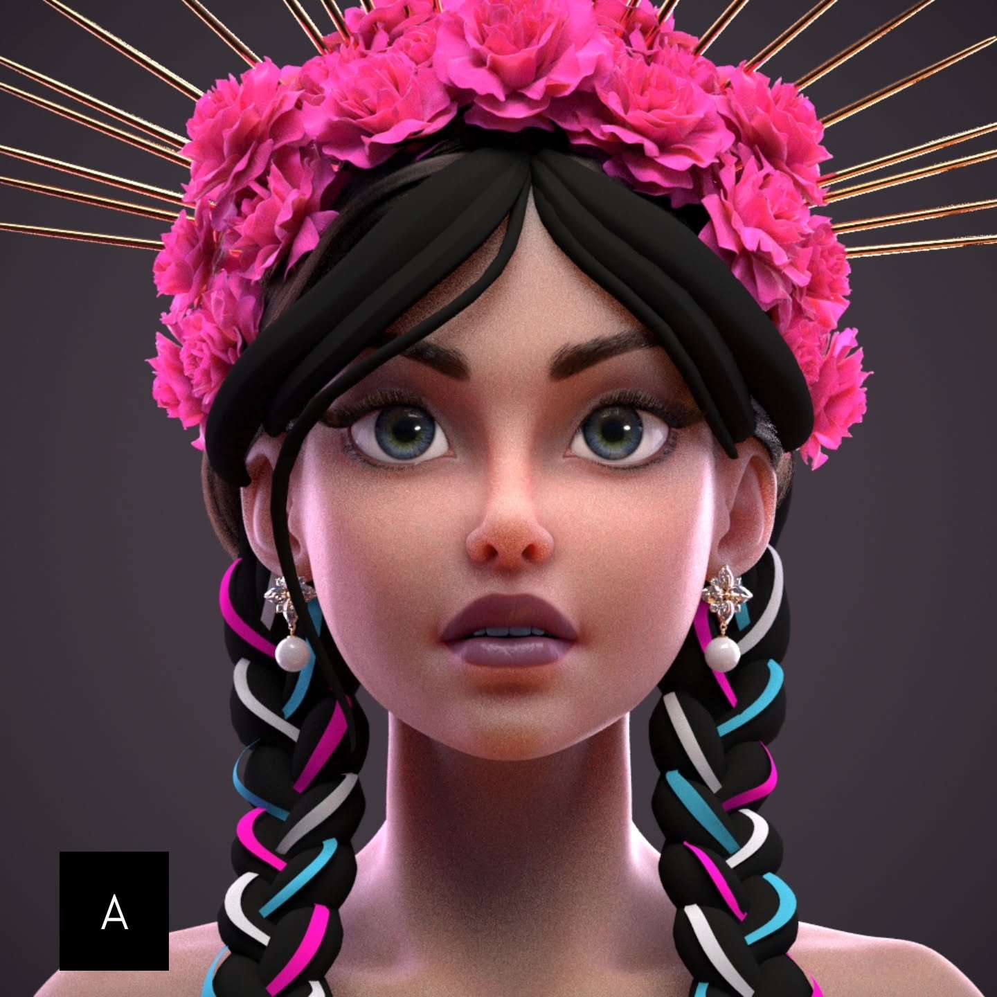 A or B