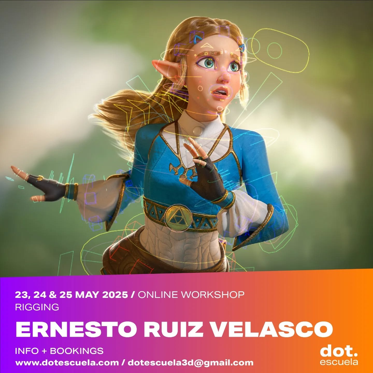 I haven't been too active lately on personal projects or on Instagram, but for anyone Interested I'm planning a rigging workshop for maya in a couple weeks and not a lot of people have registered. If you're interested let me know
Going to be  through