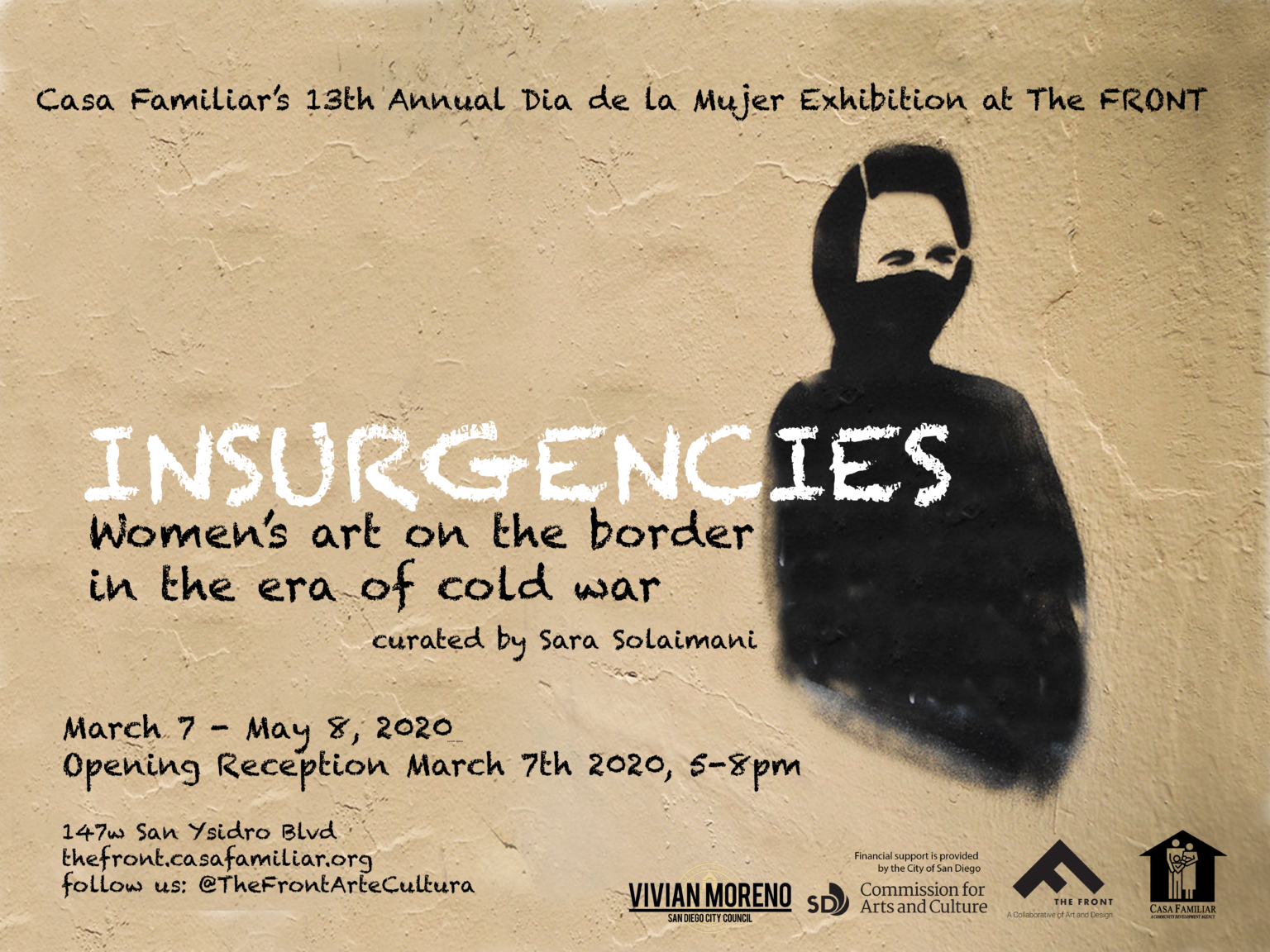 INSURGENCIES: Women’s art on the border in the era of cold war
