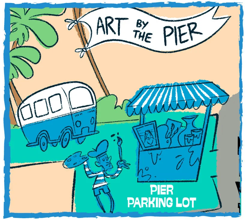 Celebrate the OB Vibe: Art by the Pier