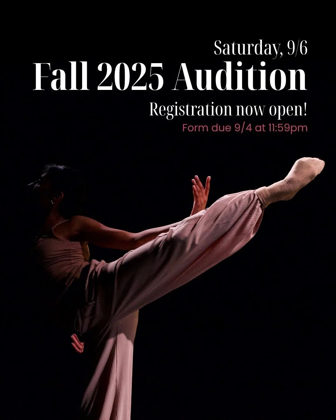 See you at auditions!! Stay tuned for choreographer spotlights coming soon ⭐️👀