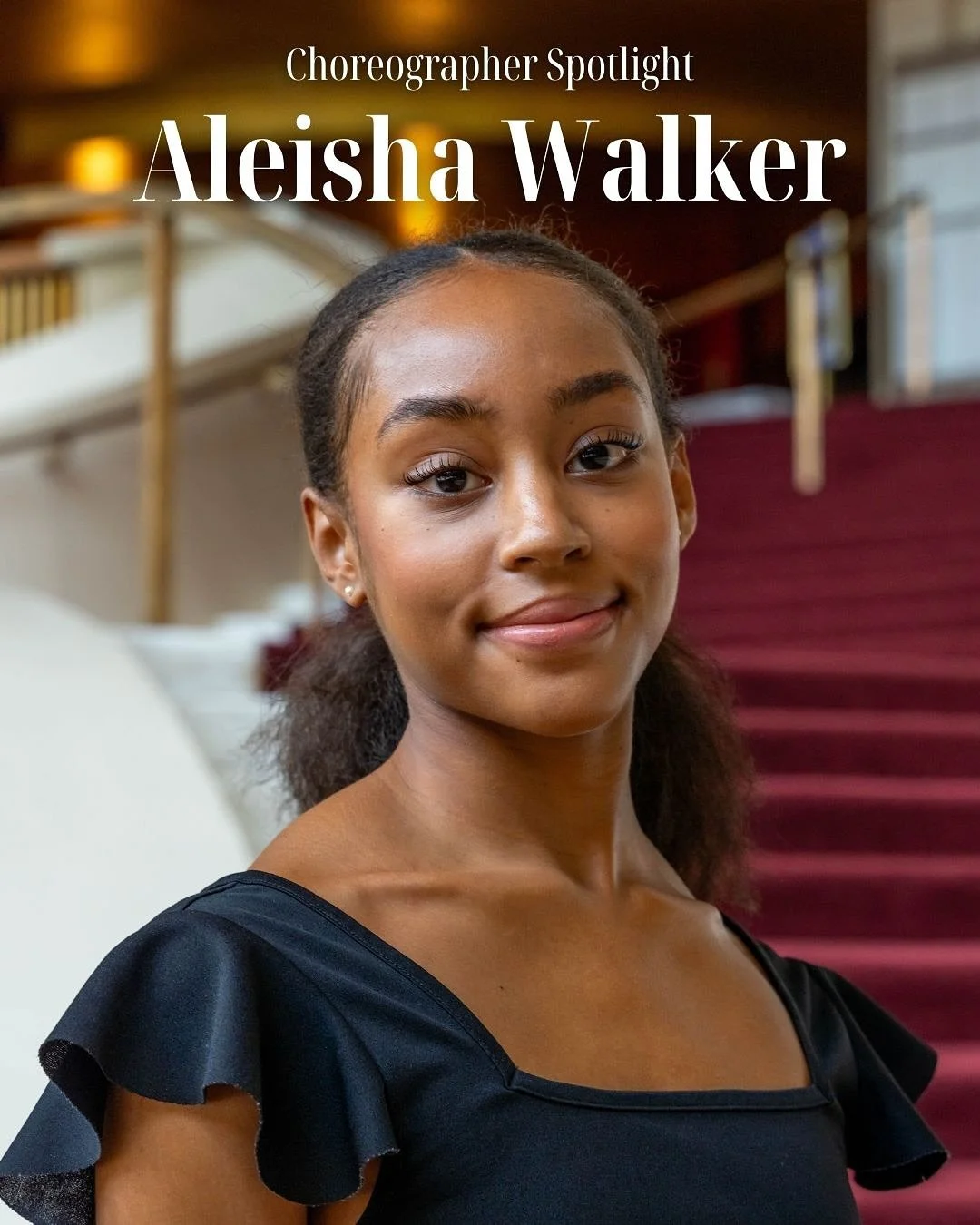 We are so excited to announce our next fall gala choreographer @aleisha.nichole!

Aleisha Walker was born in Houston, Texas, at the age of 11, she began to study classical ballet at Houston Ballet Academy. In 2018, Walker attended American Ballet The