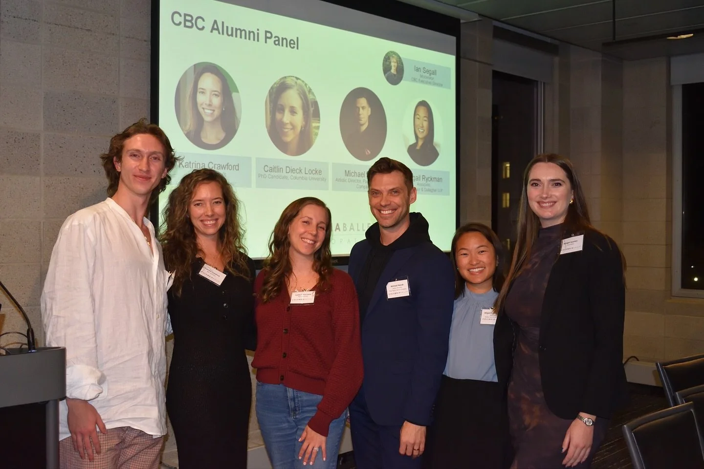 Thank you to everyone who joined us for our alumni mixer! We had an incredible night of Q&amp;A with speakers and mingling over some delicious food. 
Be sure to follow along with CBC for future networking events within the NYC dance/arts community.