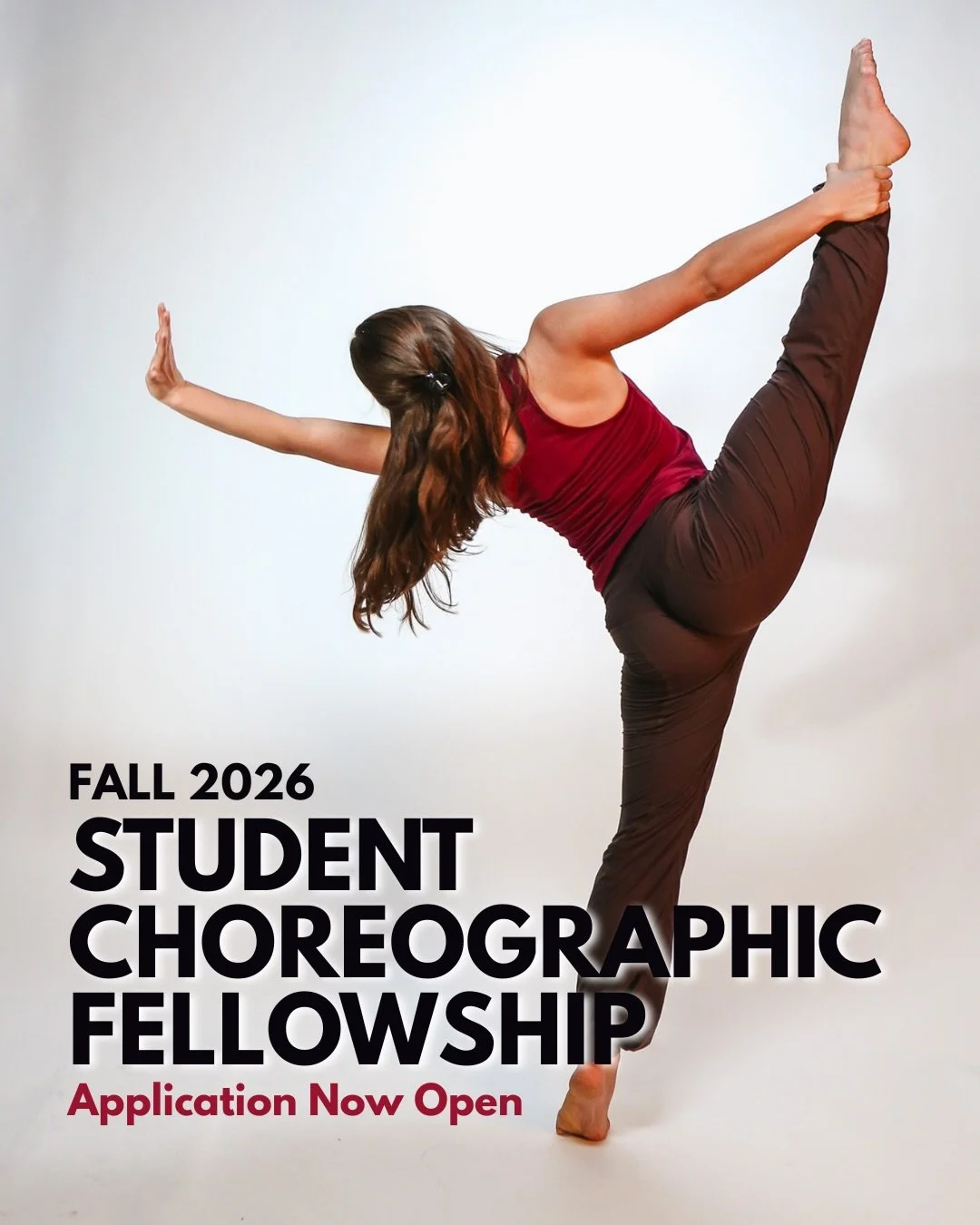 Applications for CBC&rsquo;s student choreographic fellowship are now open! 

Apply by 5/24 at 11:59pm
