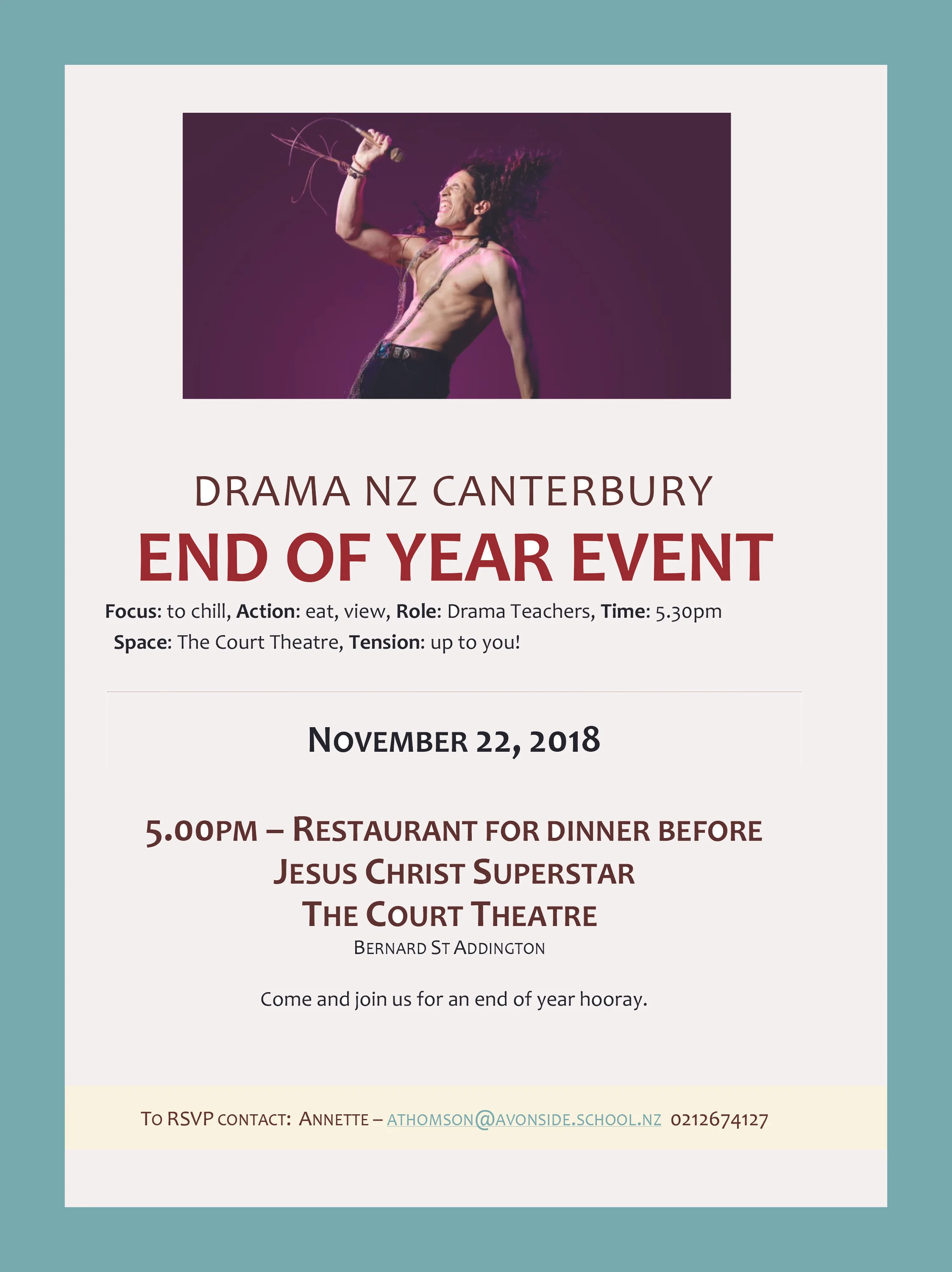 Canterbury Branch End of Year Dinner and Show