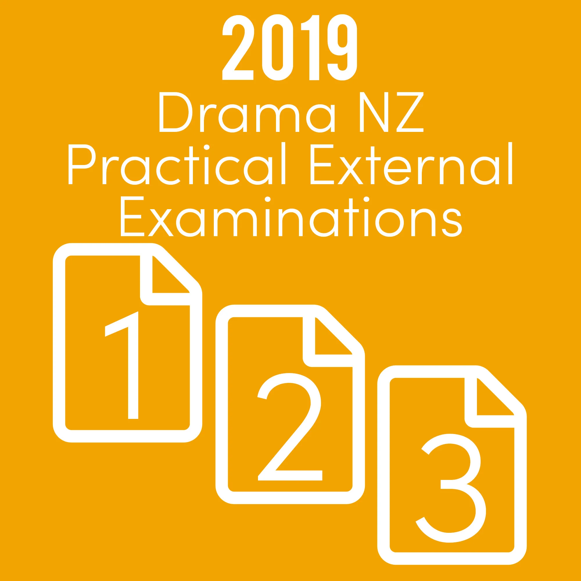 2019 Drama NZ External Practice Exam - All Levels