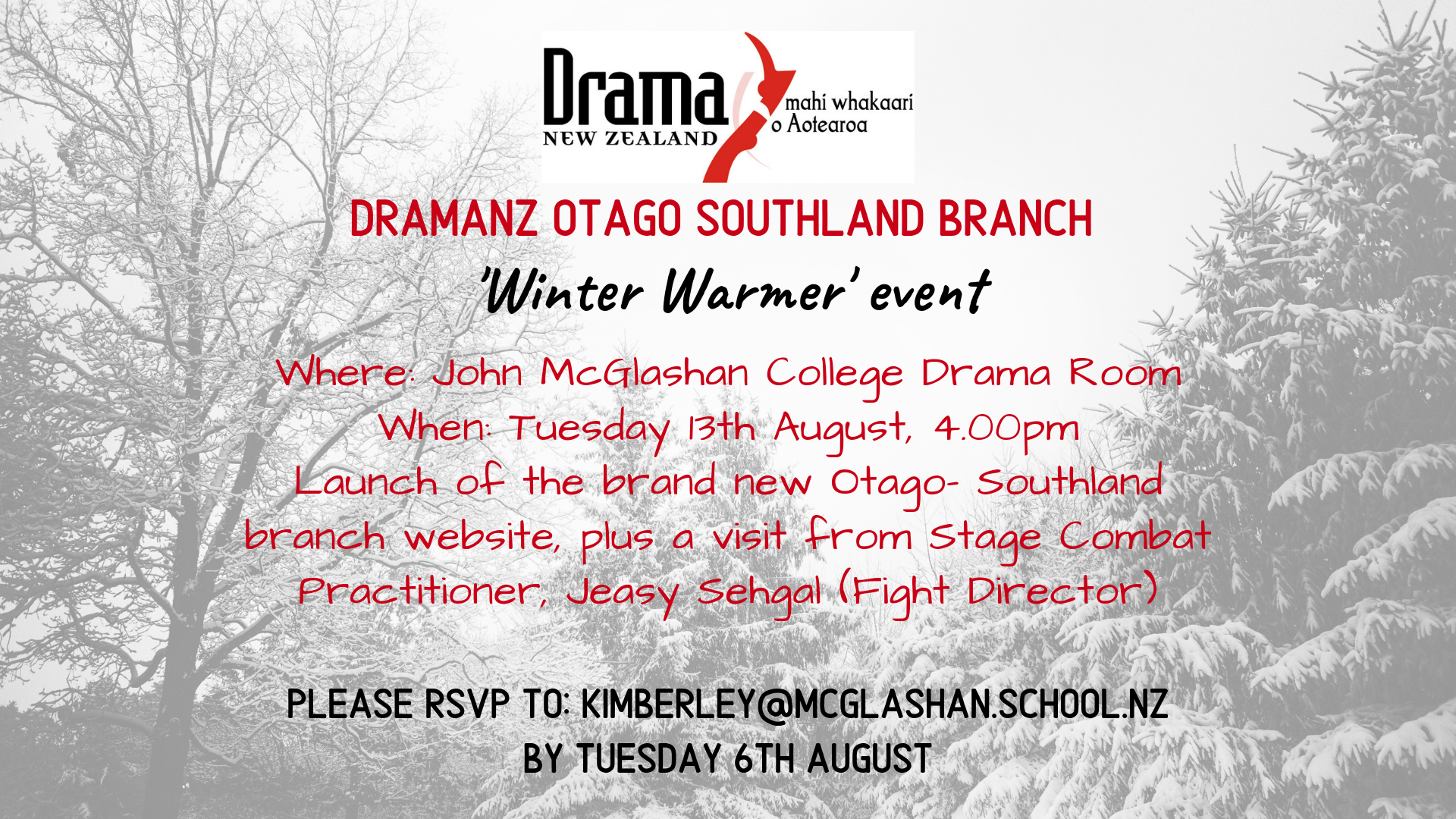 'Winter Warmer' Event