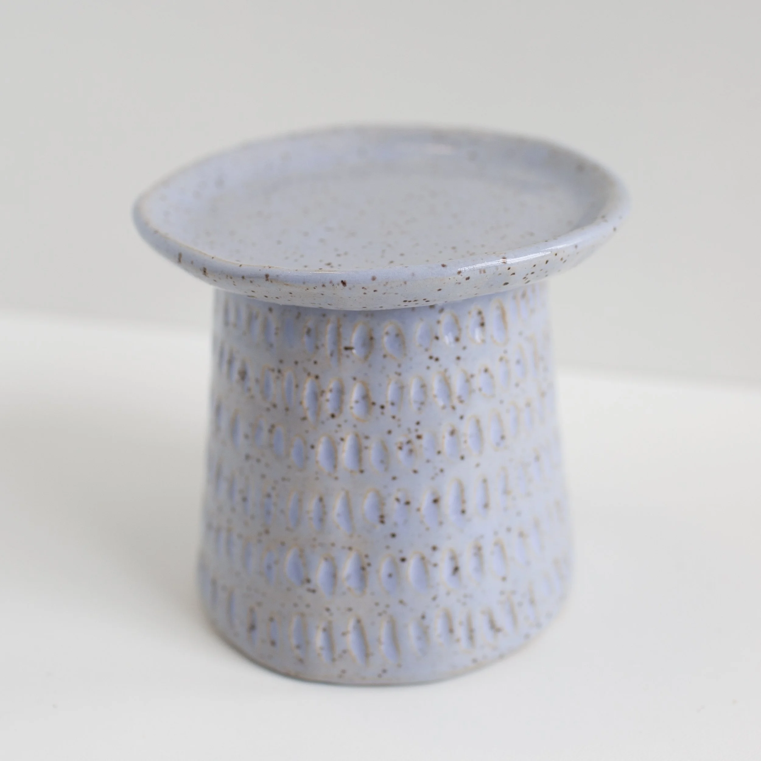 a mano-louisa podlich-clay-candle pedestal-handmade-2.1.jpg