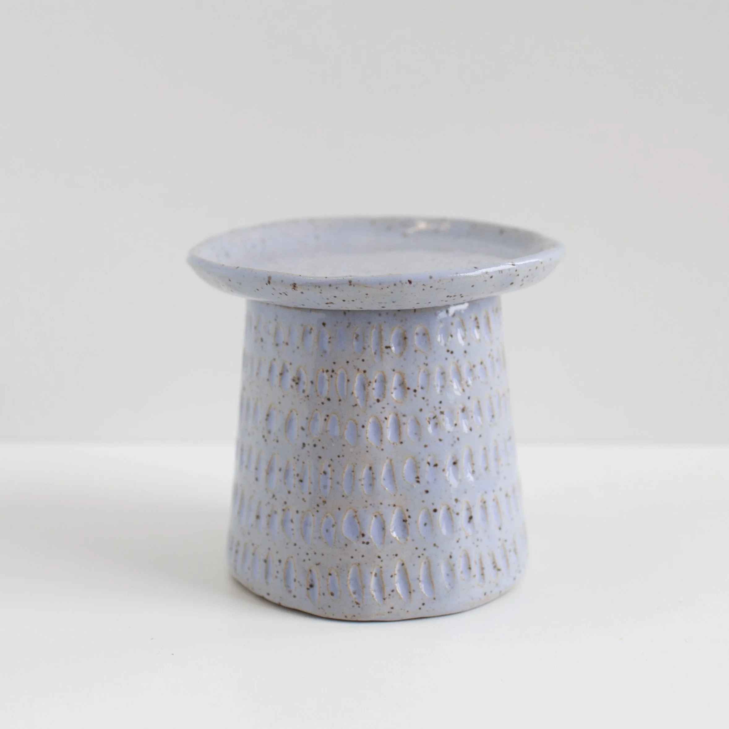 a mano-louisa podlich-clay-candle pedestal-handmade-2.2.jpg