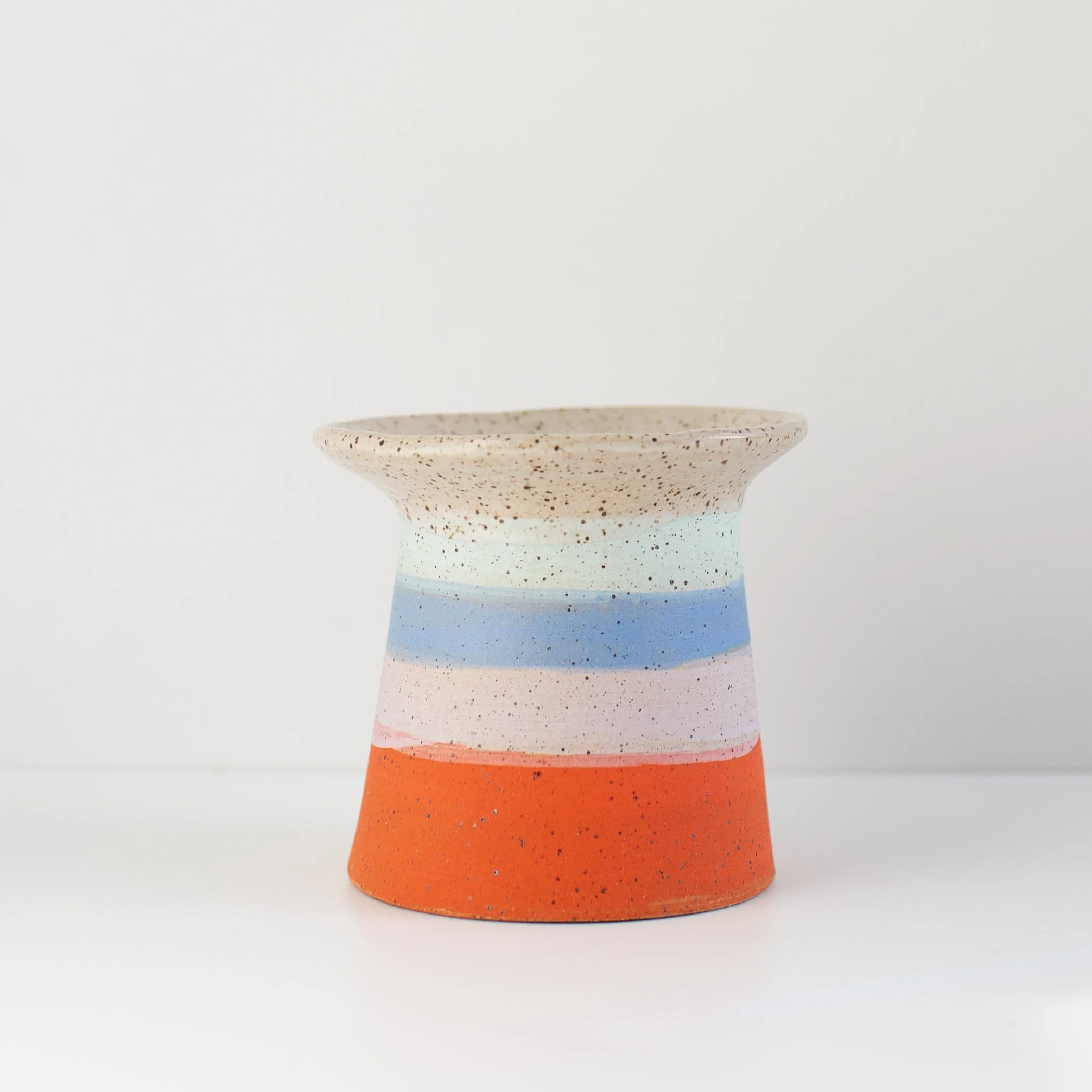 a mano-louisa podlich-clay-ceramic-pottery-slab built-candle pedestal-handmade-1.2.jpg