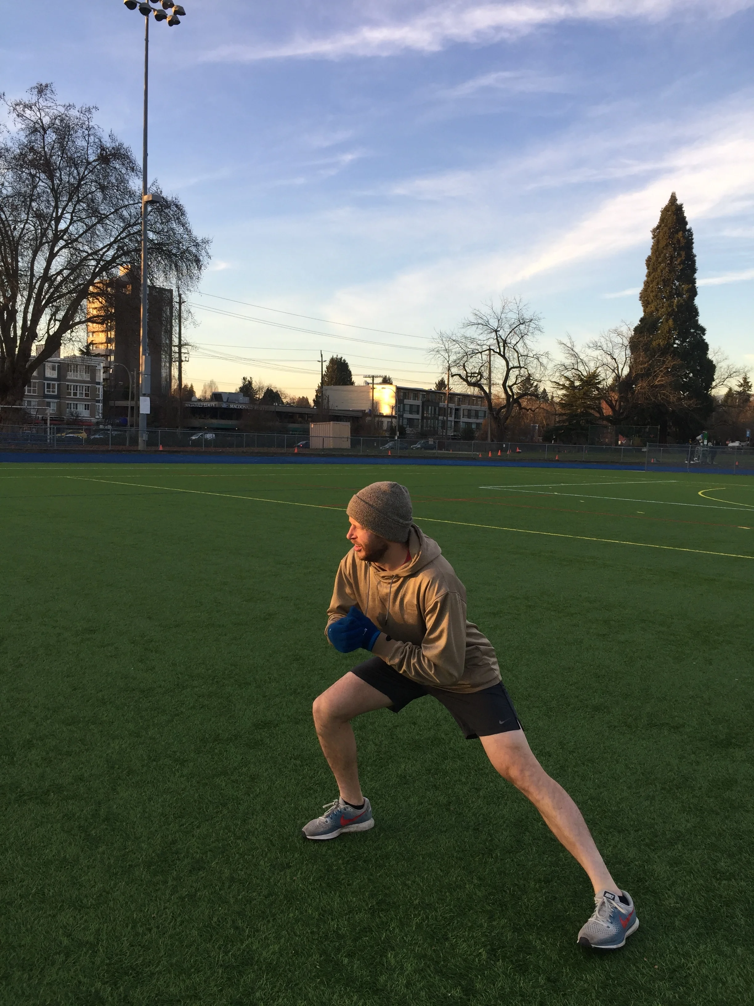 The importance of the warm up 