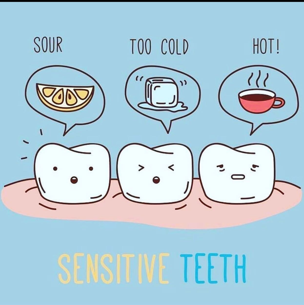 What causes teeth to be sensitive? 

There are many reasons this can occur. The most common reasons are from things such as gum recession or decay, but other factors such as worn enamel, enamel erosion, and clenching and grinding can also cause sensi