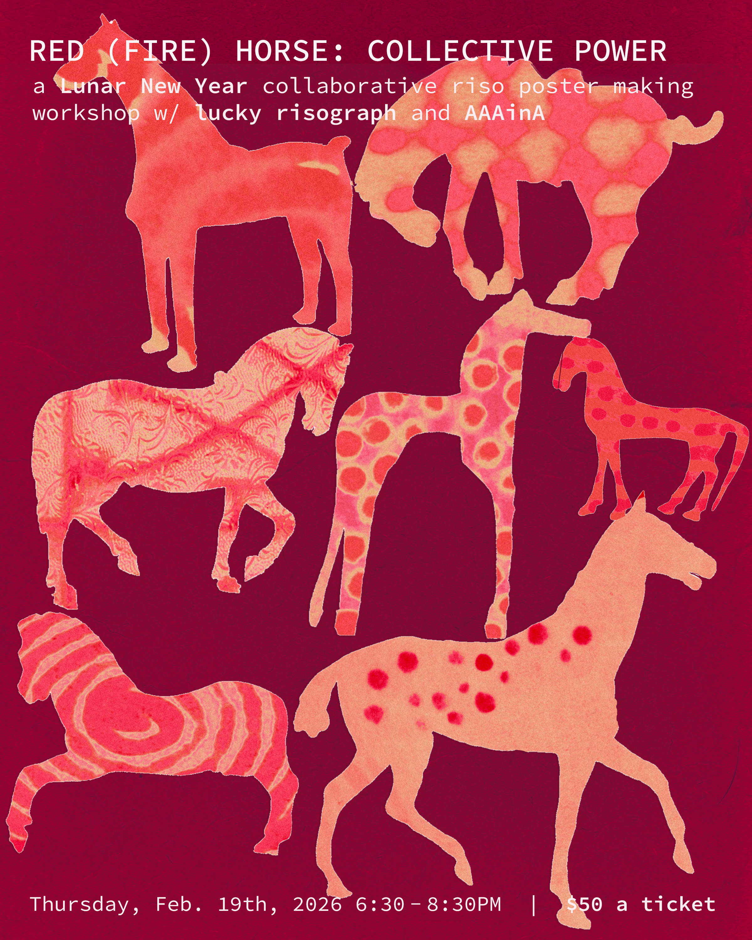 TH 2/19, 6:30-8:30PM | Fire Horse: Collective Power
