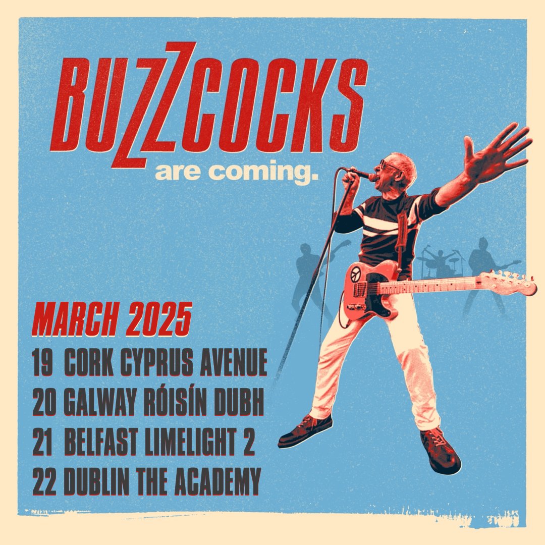 Irish Tour - March 2025