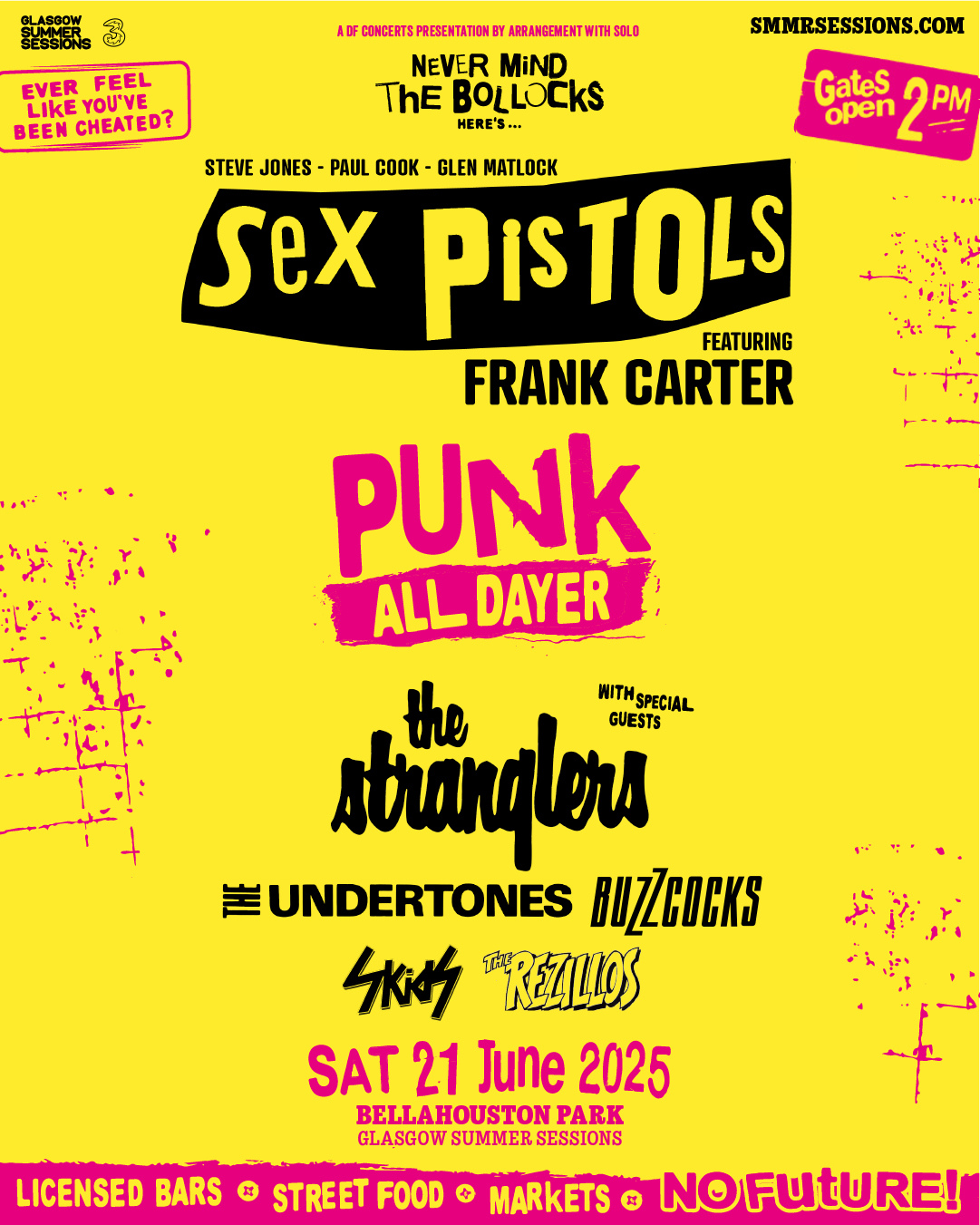 Sex Pistols - Punk All Dayer, Glasgow Summer Sessions