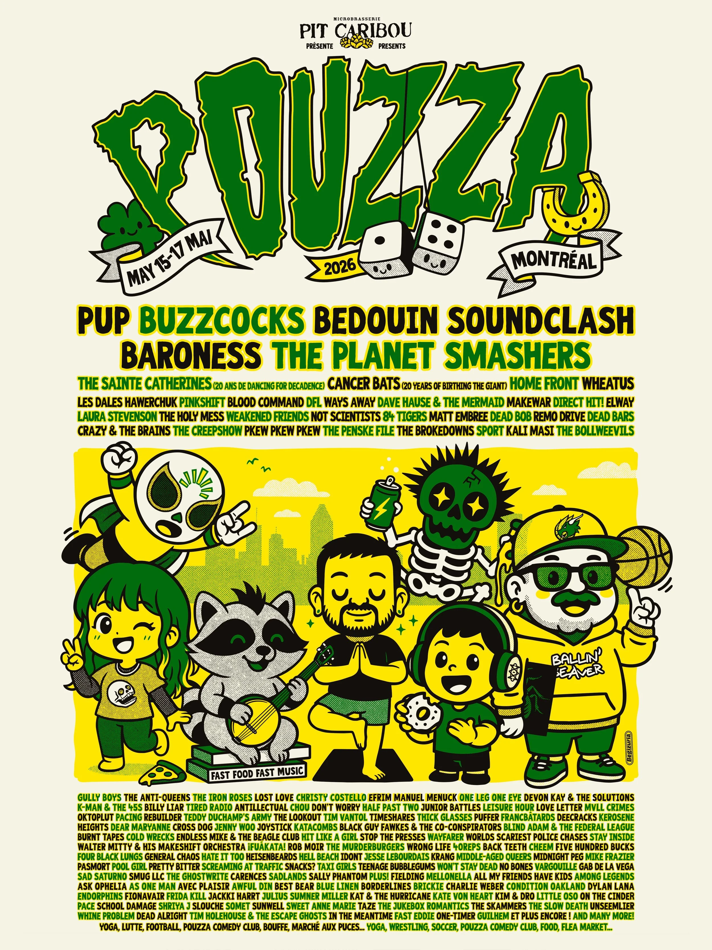 Pouzza Fest 2026, Montreal