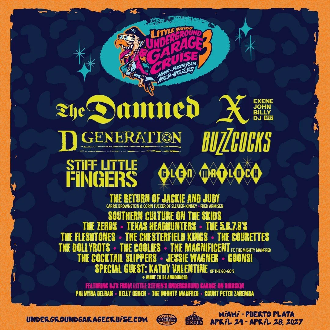 Cruise lineup flyer May 2026