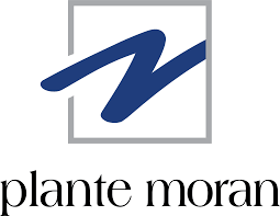 Plante Moran logo with stylized blue "M" inside a square.