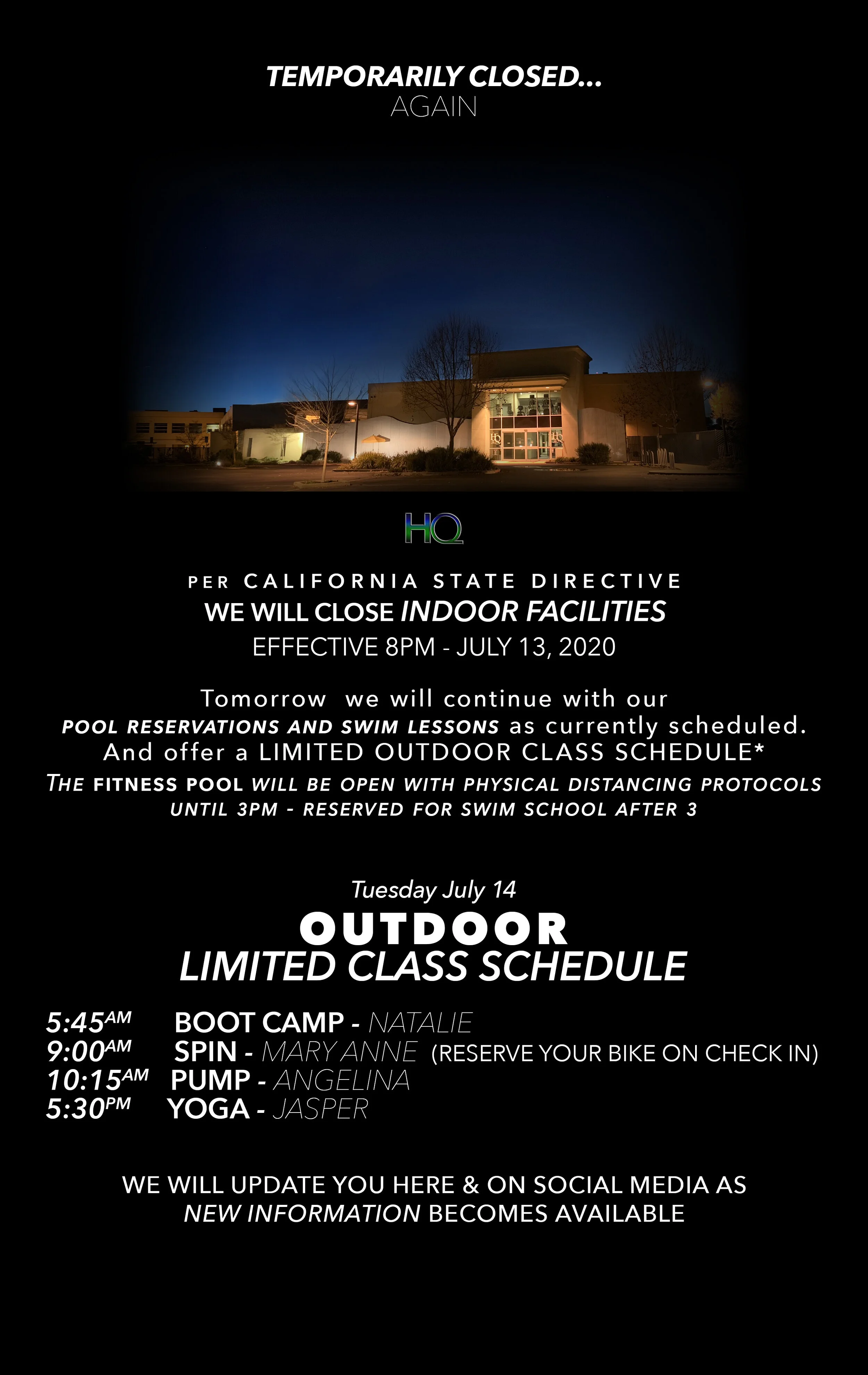 JULY 13 CA  COVID DIRECTIVE