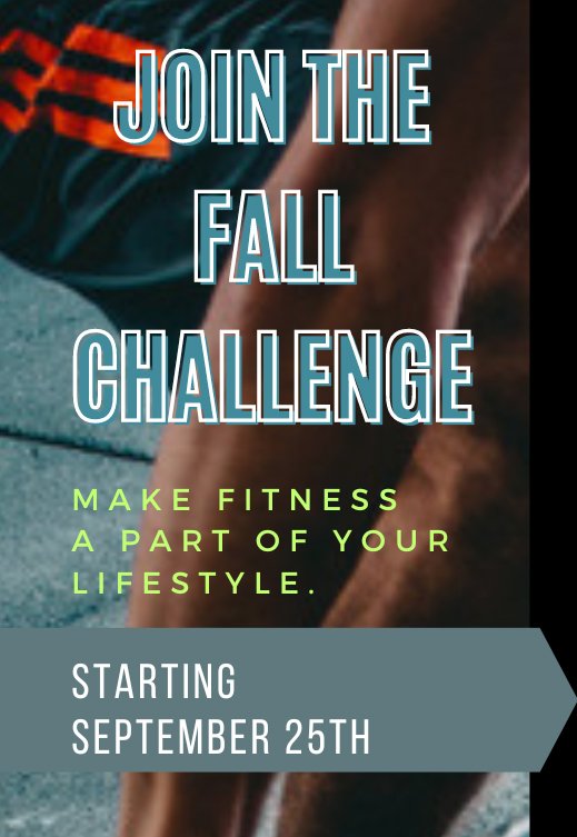 FALL TRAINING CHALLENGE