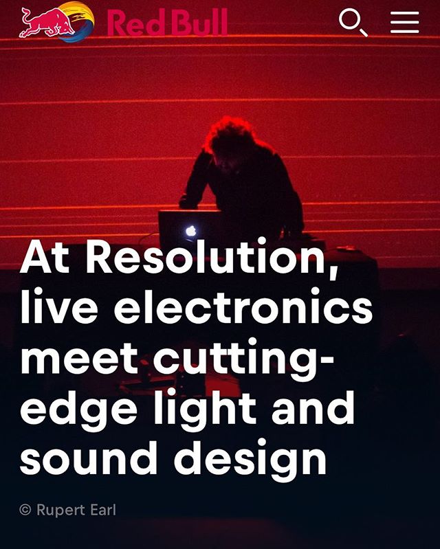 Ahead of our Resolution x Amoenus event this Sunday with Roly Porter, Red Bull interviewed us and Roly about the performance and what we&rsquo;re preparing. We discussed details of the setup, the approach to the concept and Roly discuss&rsquo; some o