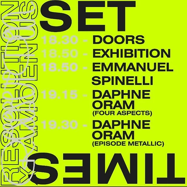 Set times for tonight, doors at 18.30. Final tickets are online, we expect to sell out in advance so grab one now to avoid disappointment.
.⁣
.⁣
.⁣
.⁣
.⁣
.⁣
.⁣
.⁣
.⁣
.⁣
.⁣
.⁣
.⁣
.⁣
.⁣
.⁣
.⁣
.⁣
.⁣
.⁣
.⁣
#resolution #resolutionevents #music #livemusic 