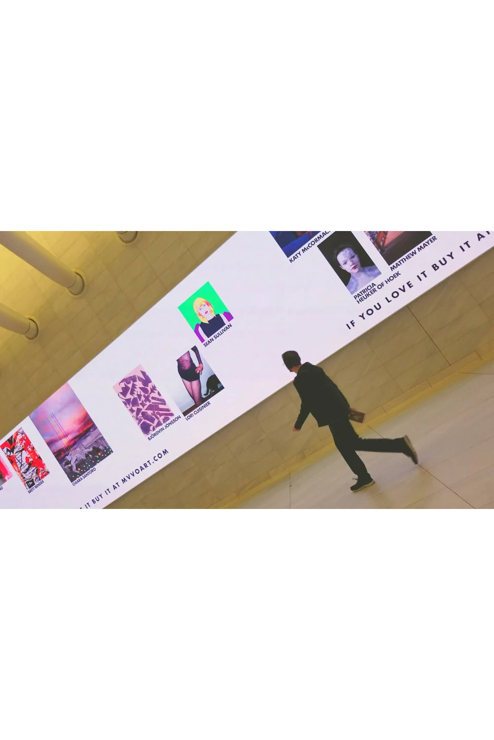 Desire #4 (dog turns left) Oculus Interior, West Concourse New York, NY