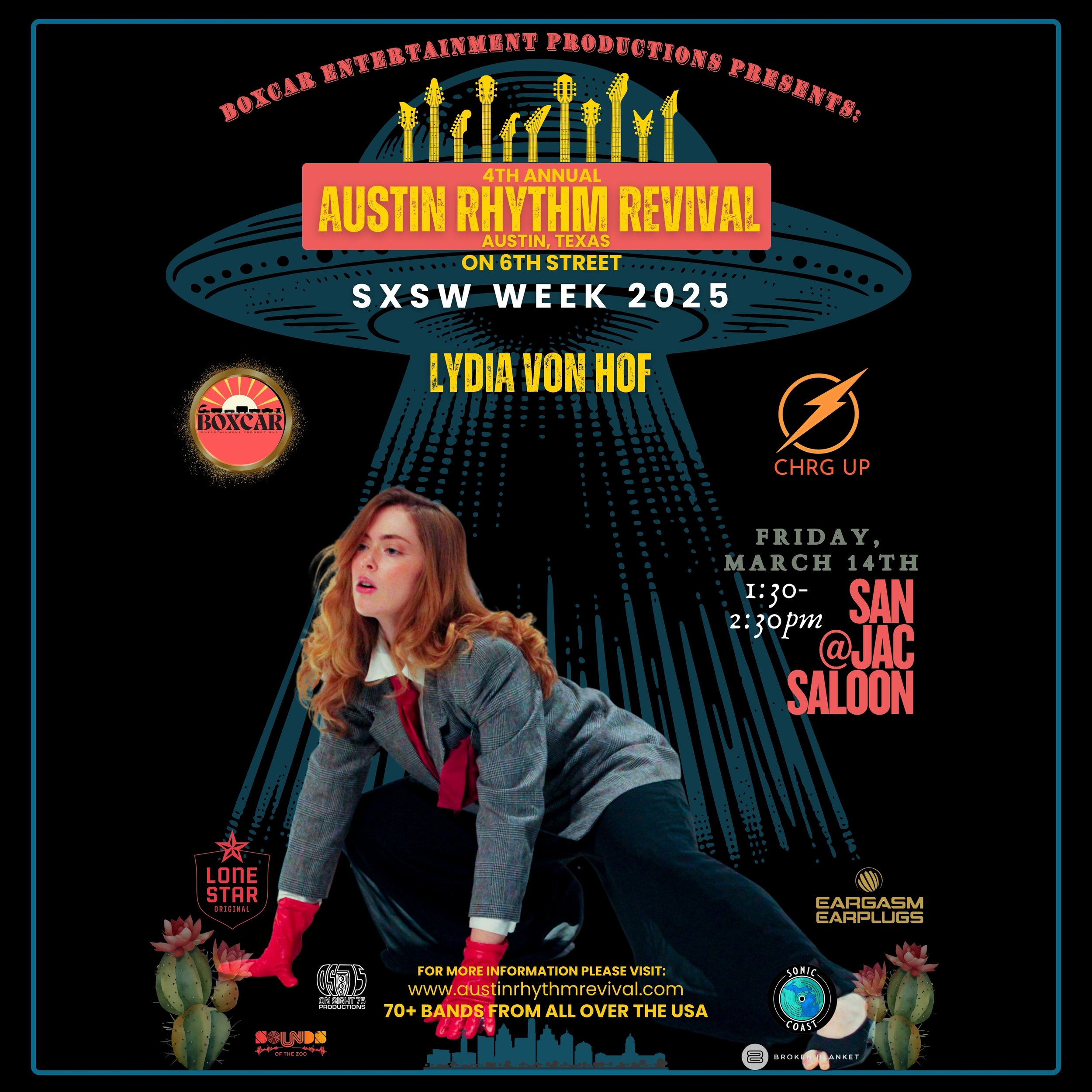 LYDIA VON HOF: AUSTIN RHYTHM REVIVAL AT SXSW