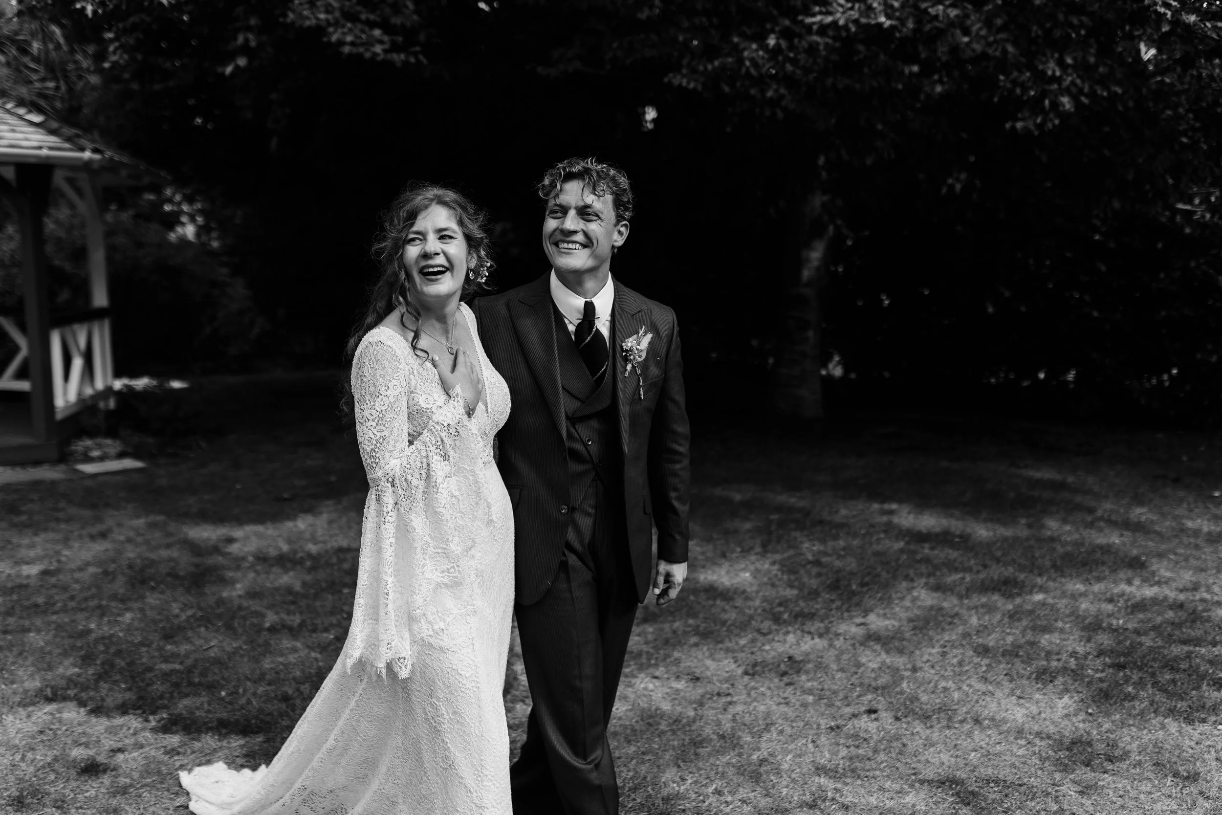 Bride and Groom Pelham House Lewes Wedding Photography