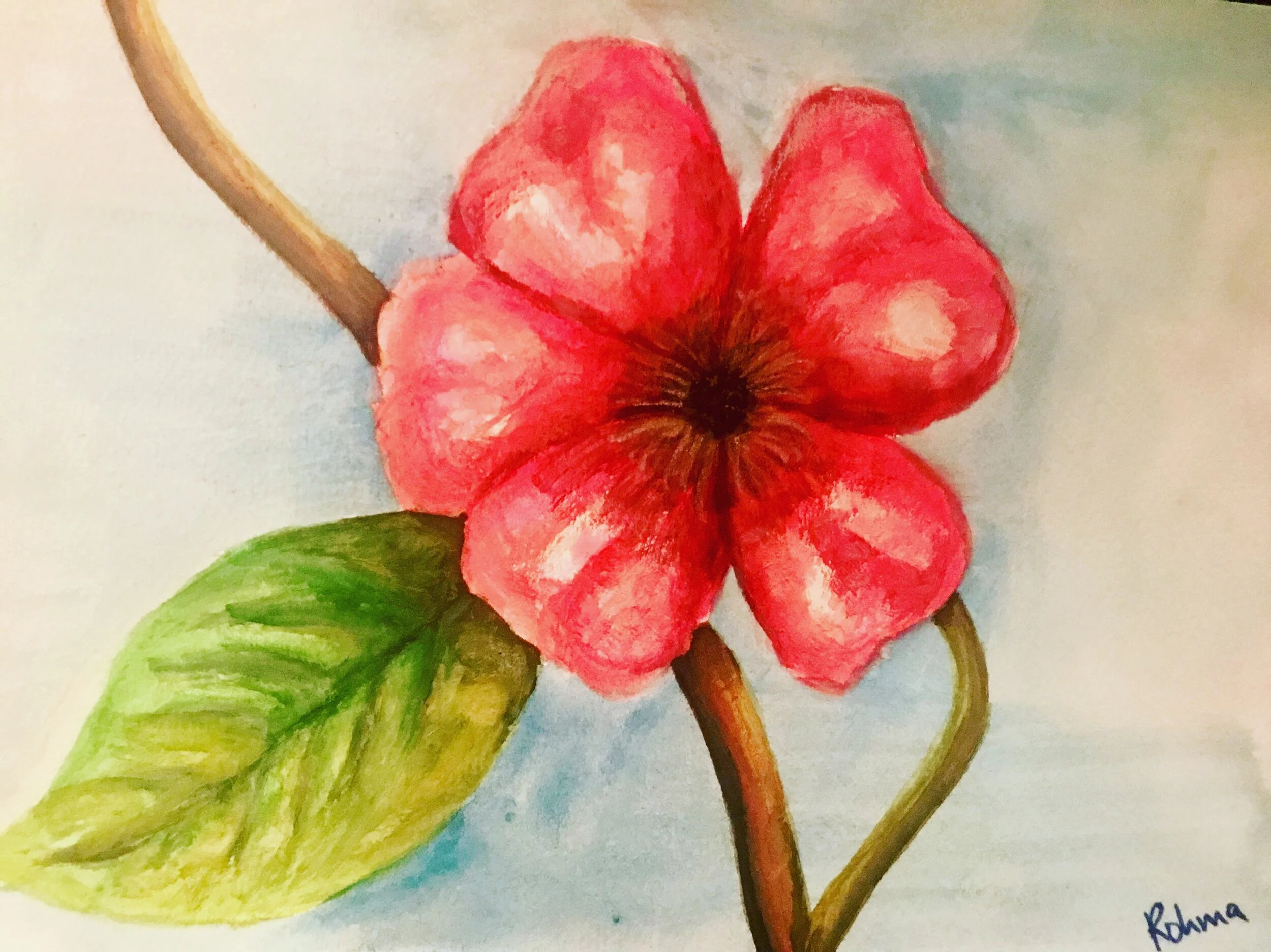 Watercolor on paper, 2018
