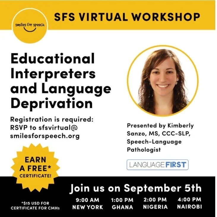 Educational Interpreters and Language Deprivation