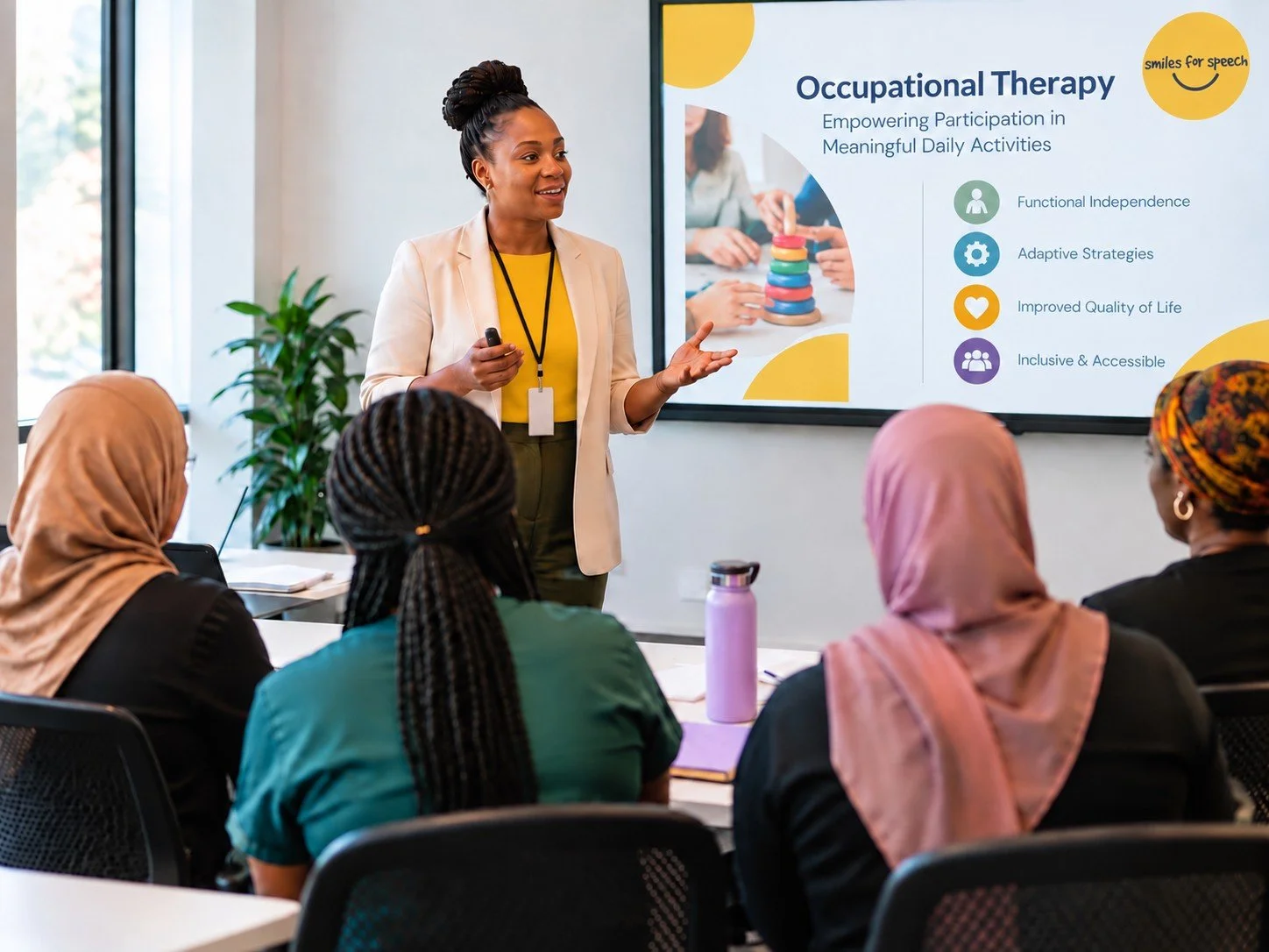 Occupational Therapy Training Session