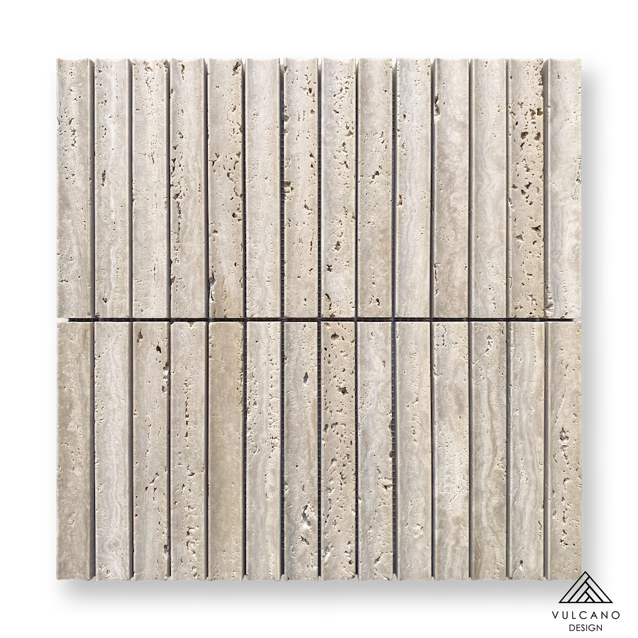 TRAVERTINE CLASSICO MINI CONCAVE FLUTE