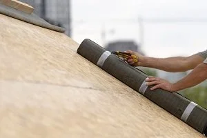 roof deck replacing repairing roofing skilled worker
