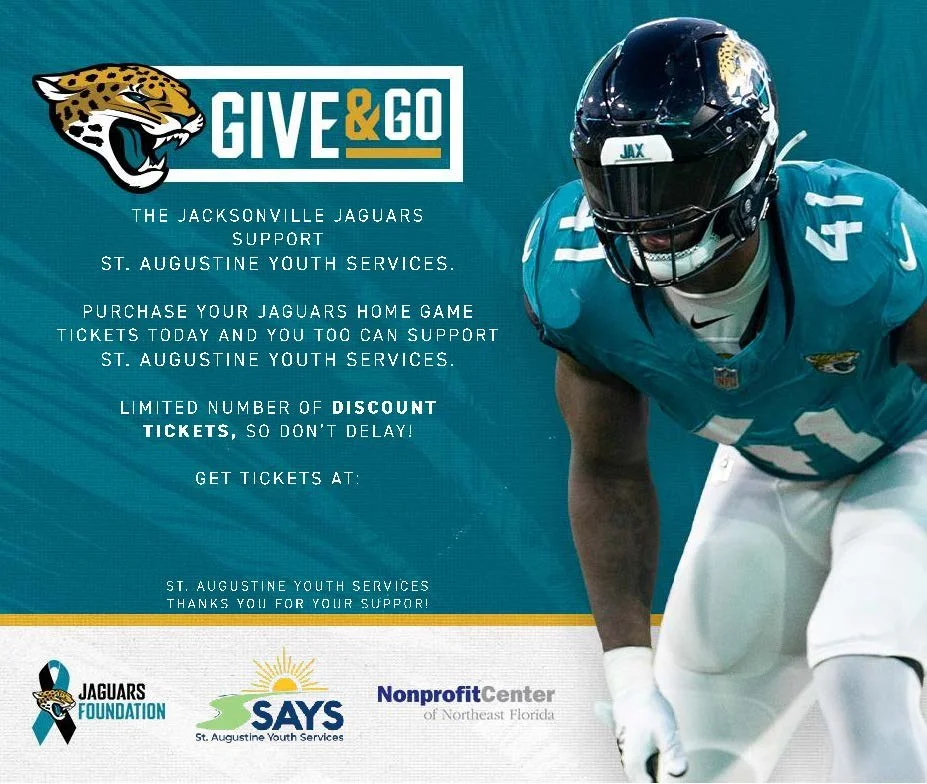 Jacksonville Jaguars Give + Go Tickets