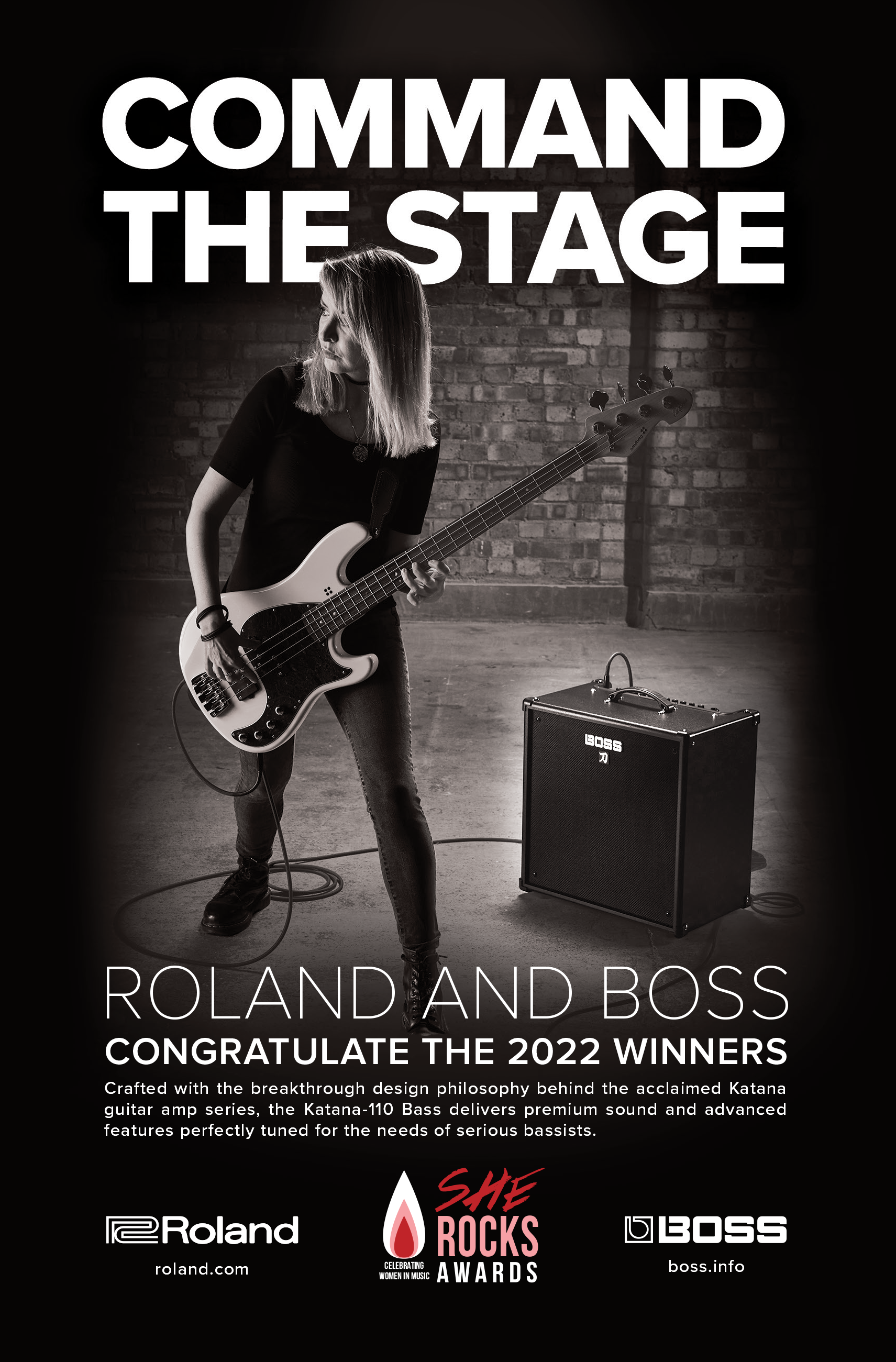  This is a poster for a music festival Roland has sponsored multiple time.  