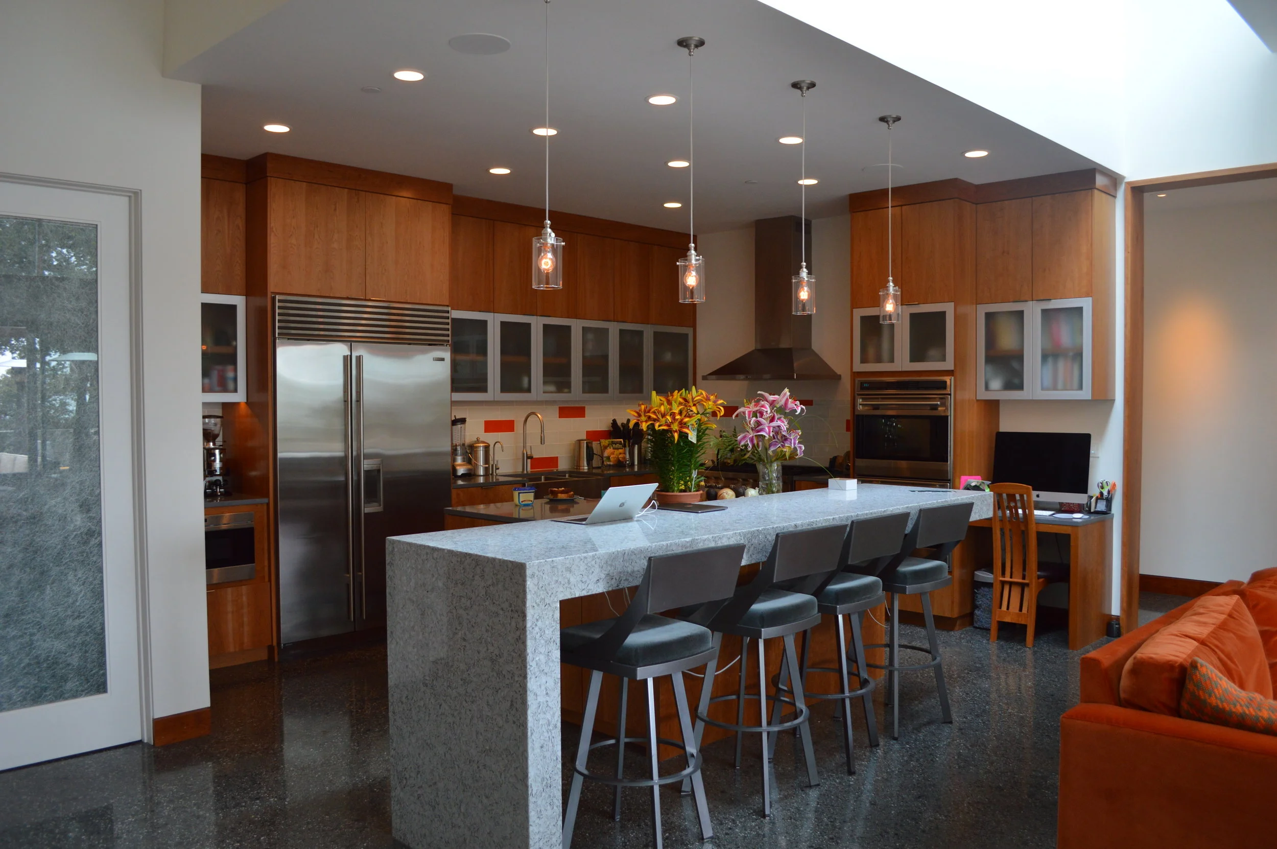 Concrete and Steel Construction - Kitchen - Los Gatos
