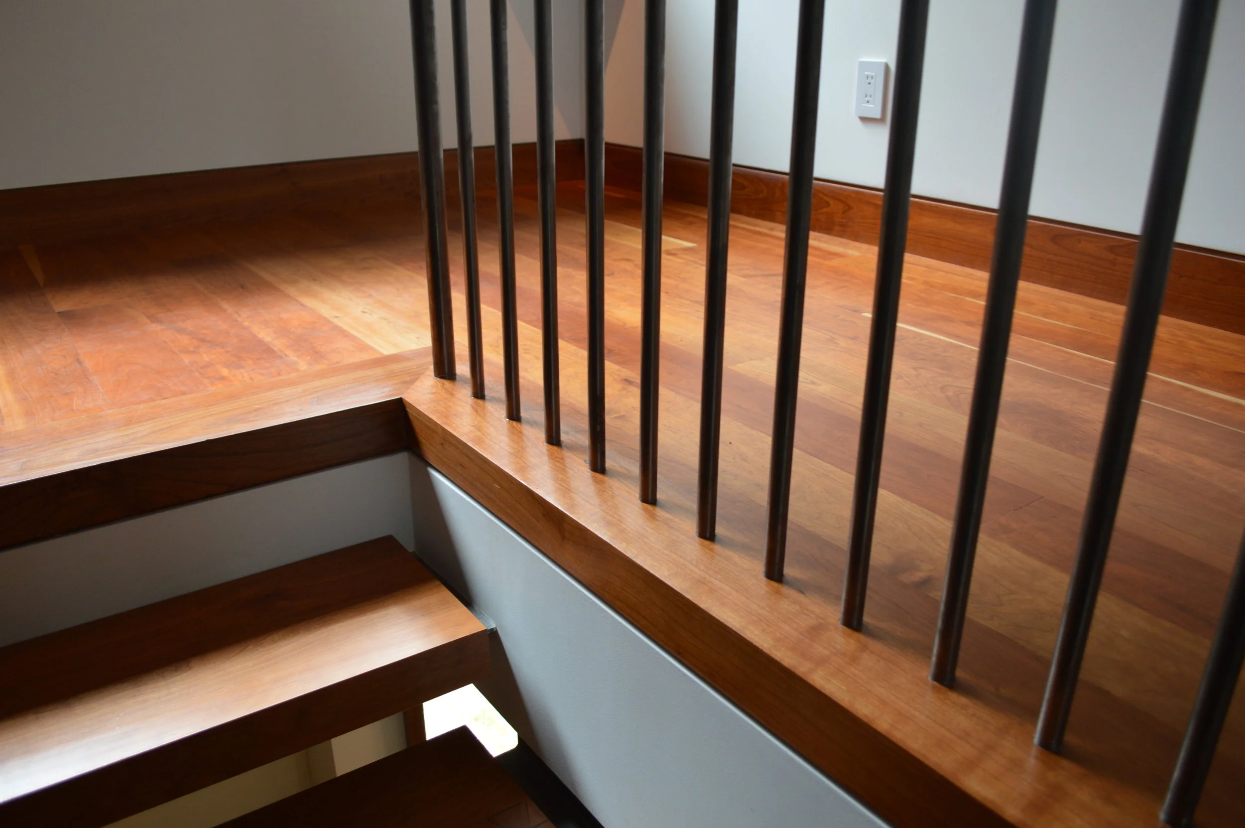 Concrete and Steel Construction - Stairway Upper - Los Gatos