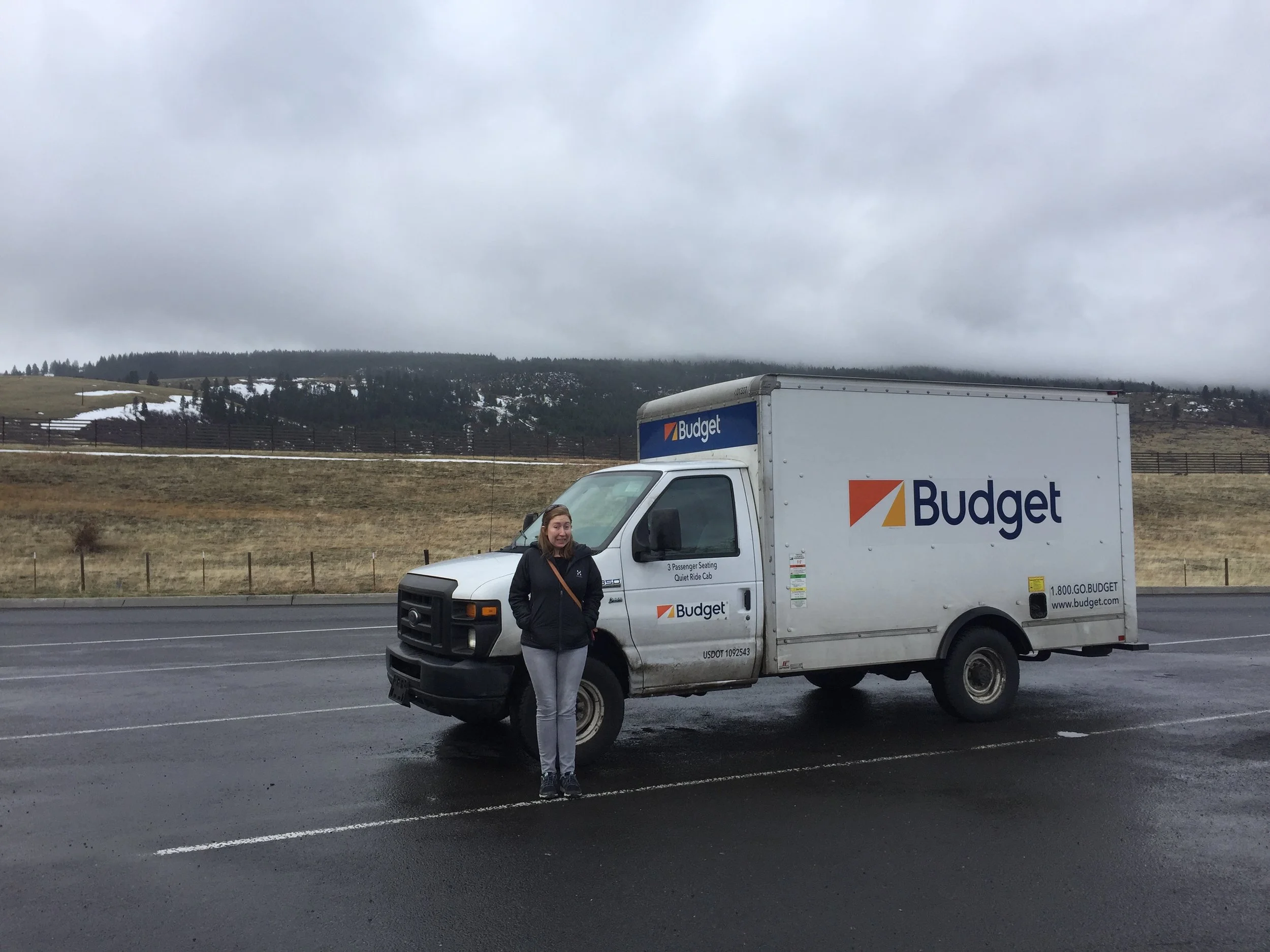 It began with a Budget (truck)