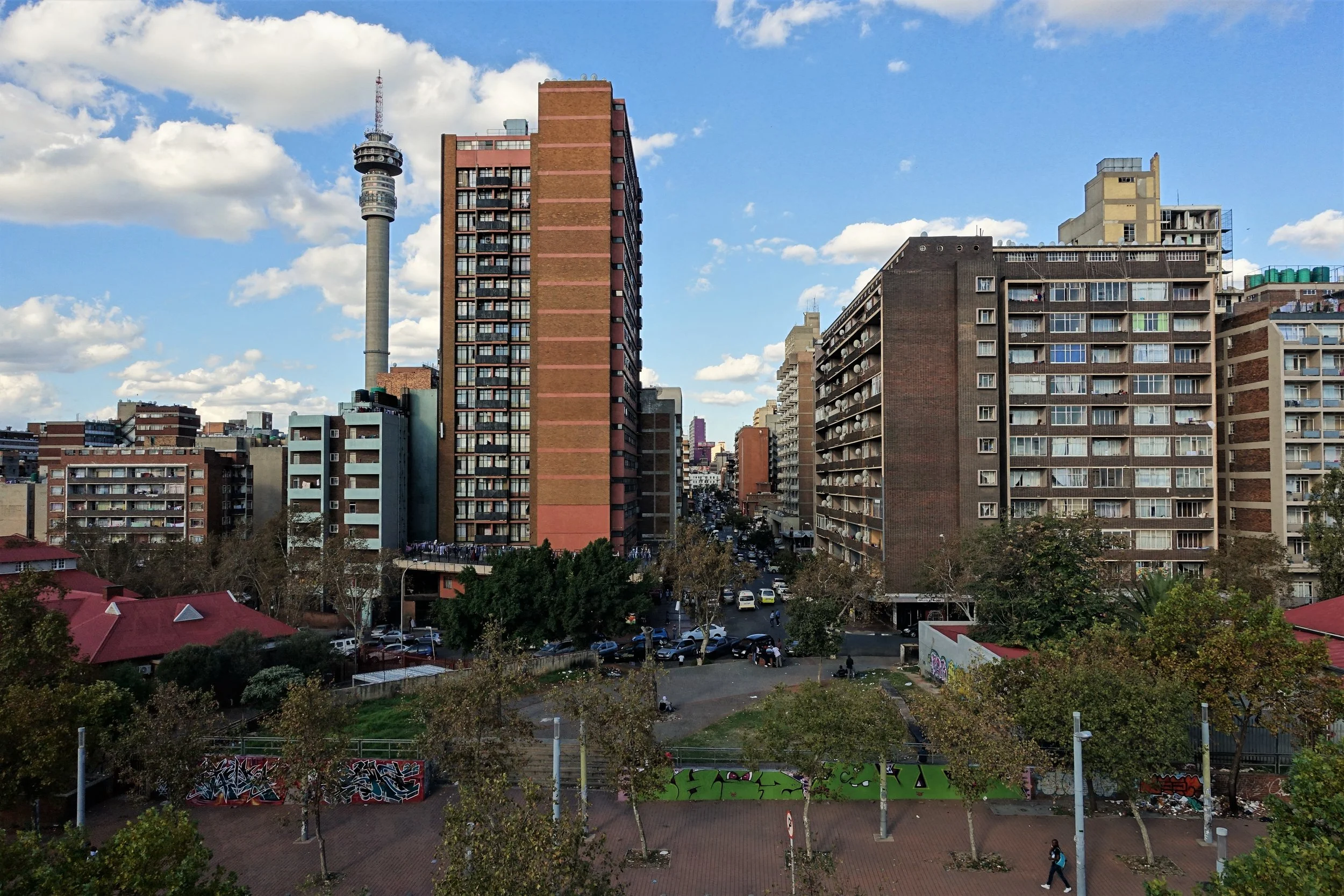 First stop: Johannesburg