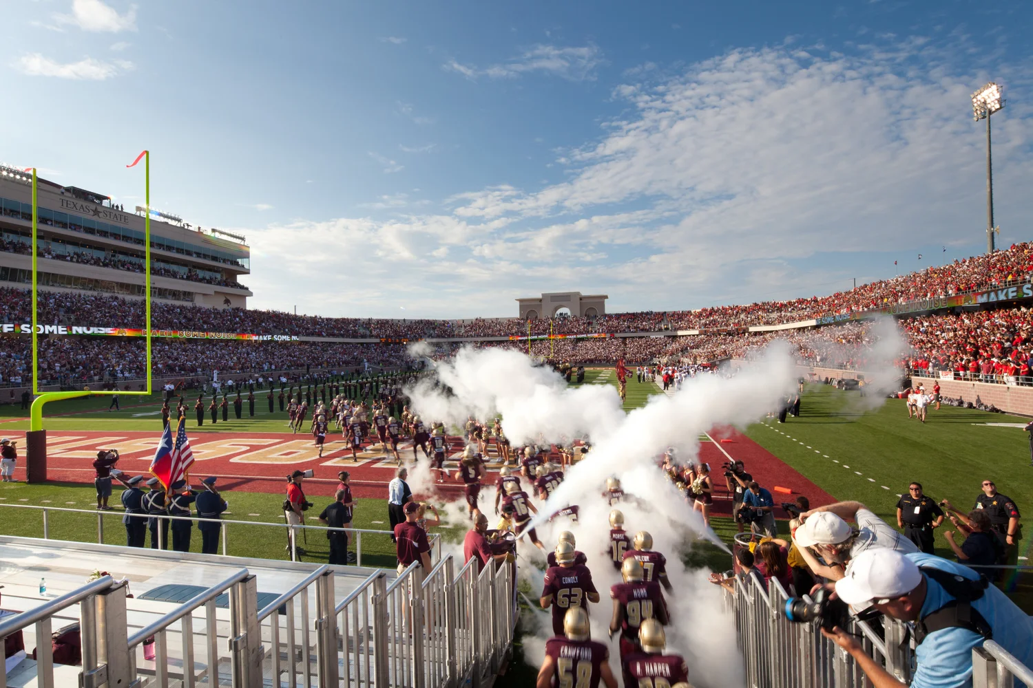 texas state university bobcat stadium — BallParchitecture