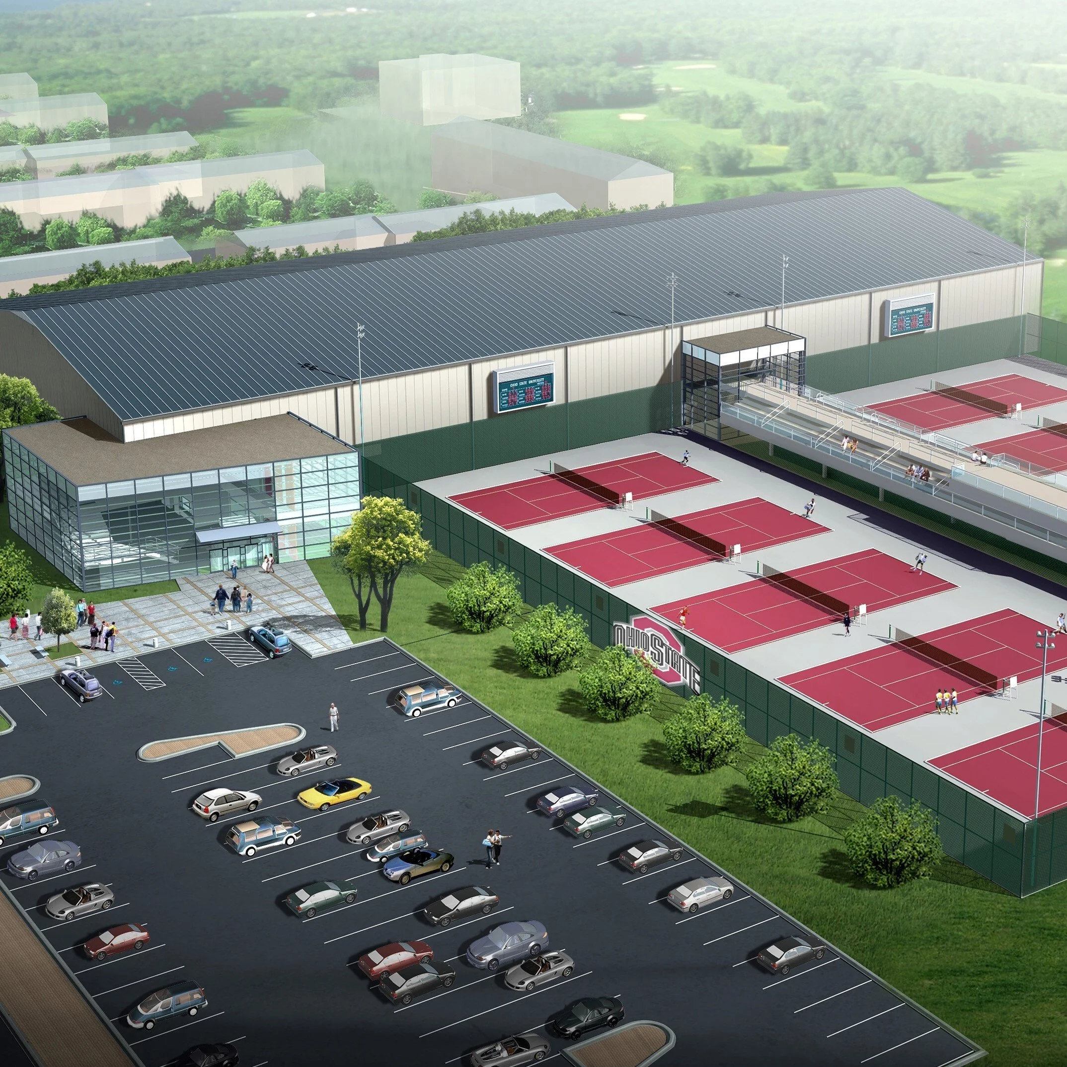 swing racquet + paddle — BallParchitecture