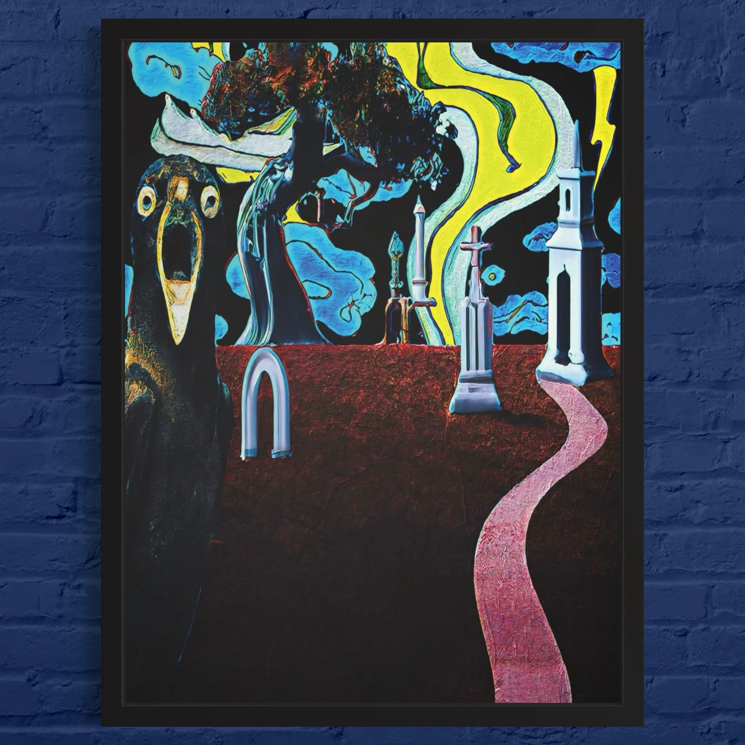 Title: The Squak, Canvas Wall Art